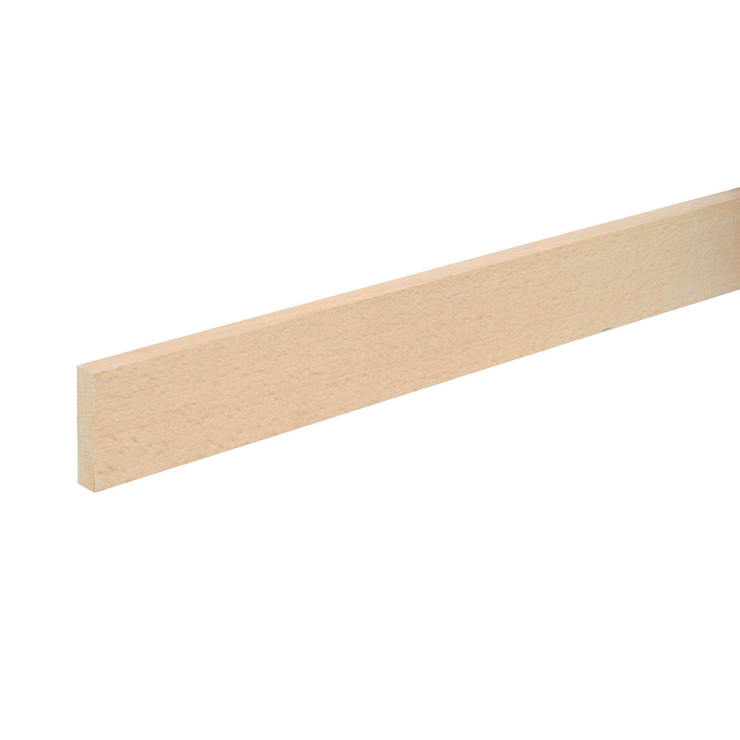 Buche, Rechteckleiste 10x40 mm, 210 cm