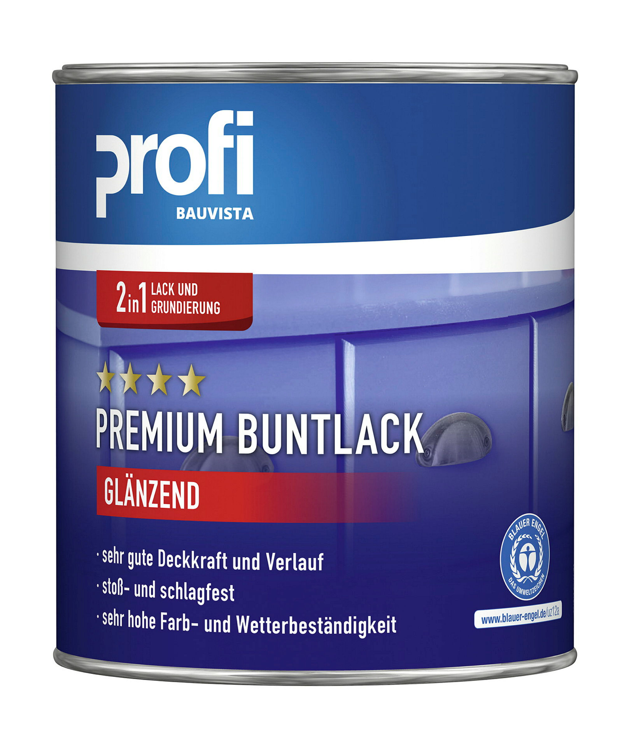 PROFI Acryl Premium Buntlack glänzend Cremeweiss 0,125 L