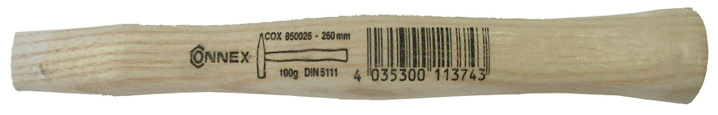 Hammerstiel f. 100g 260mm Esche