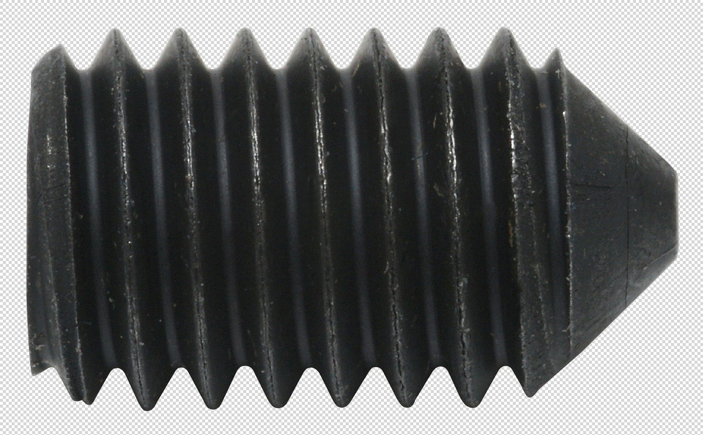 Madenschraube mit Spitze M5 x 10, Stahl blank, DIN 914