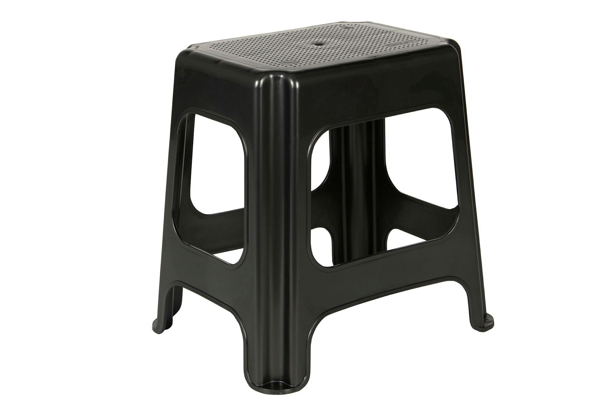 keeeper Maxi-Hocker, Anti-Rutsch, 41 x 33,5 x 42,5 cm, Max, Graphite