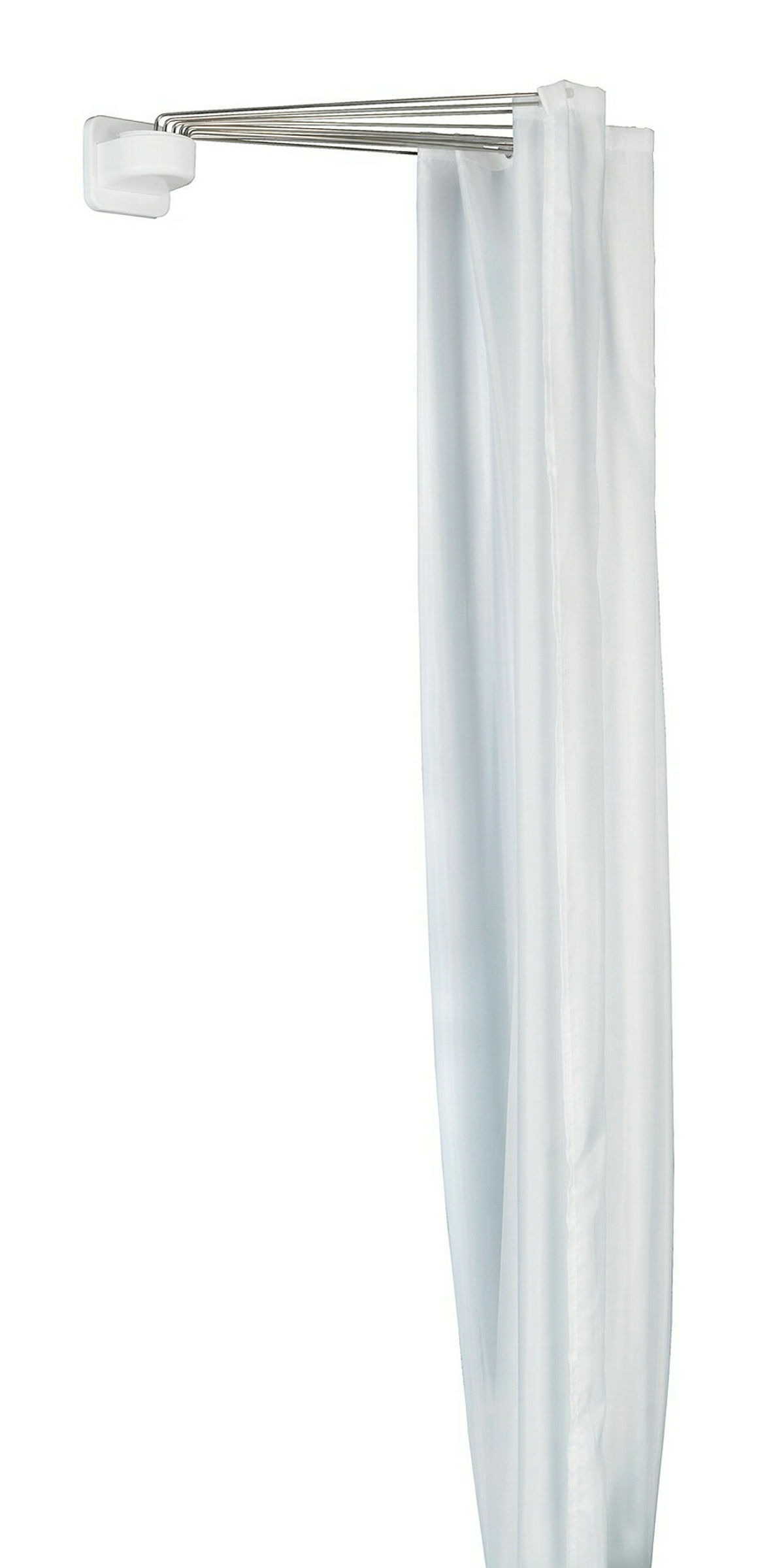 Duschschirm mit 12 Edelstahl Armen
