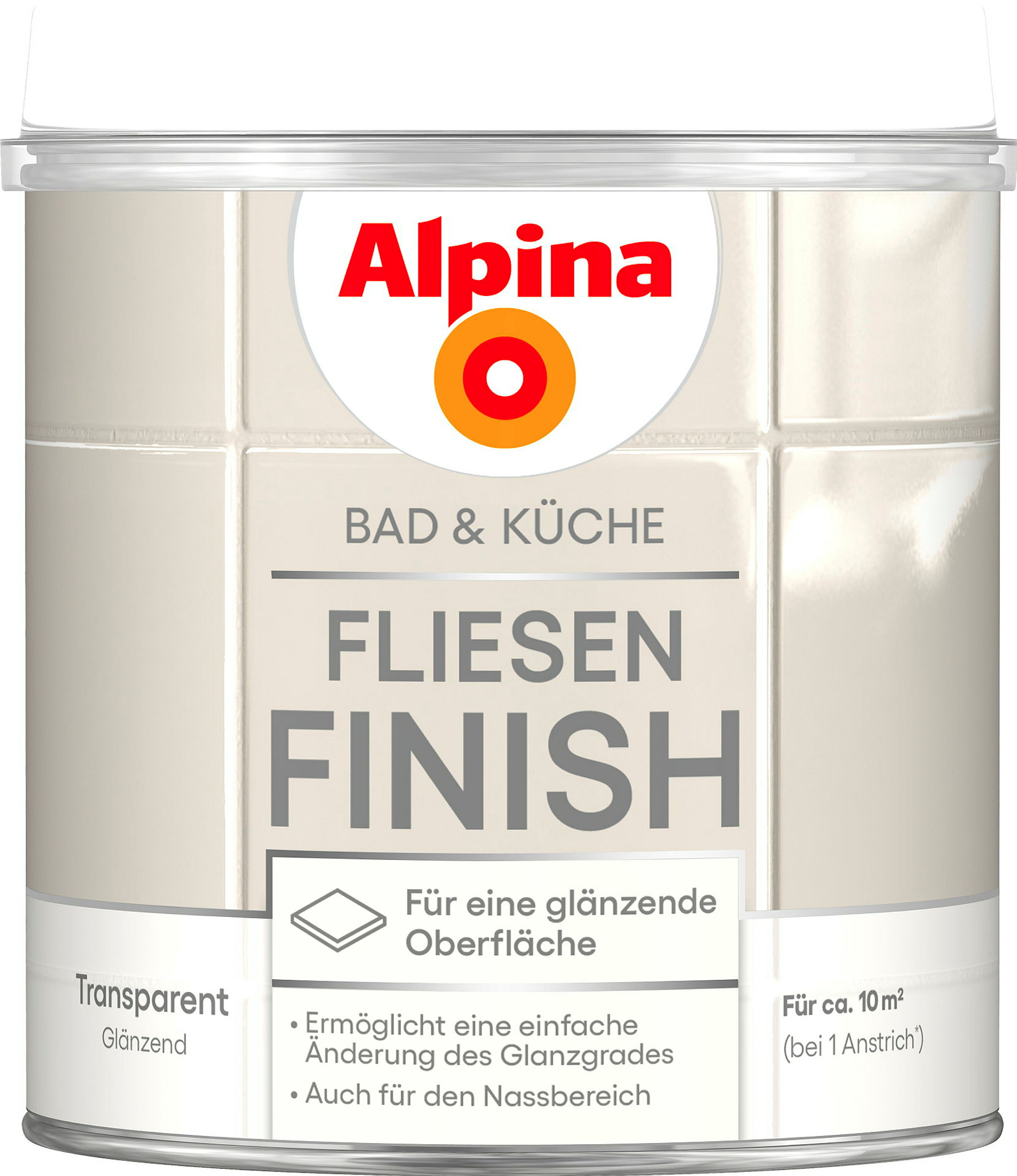 Alpina Bad & Küche Fliesen-Finish GL 750ml