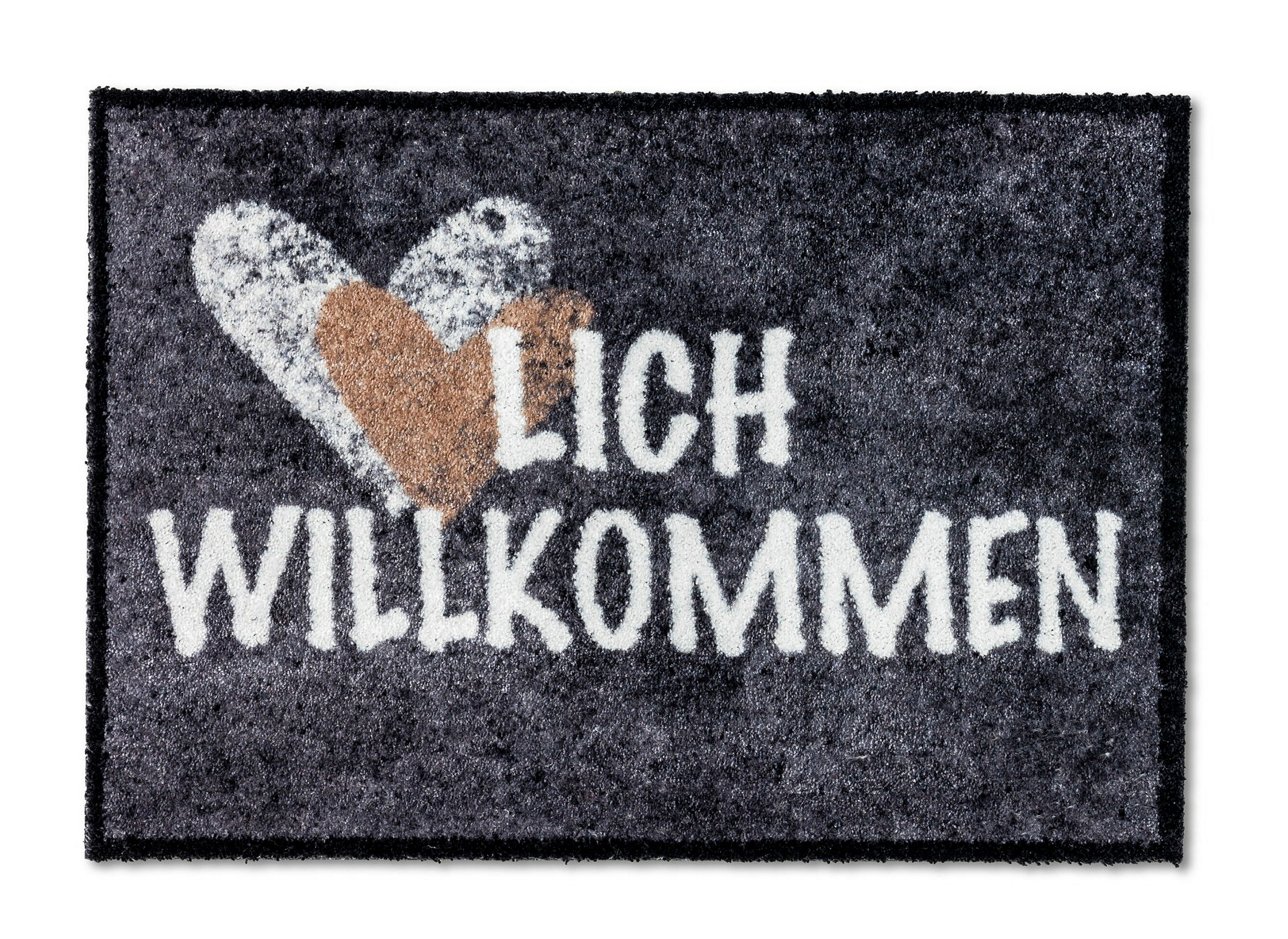 Pure und Soft ca.50x70cm D.009 C.040 Herz Willk gr