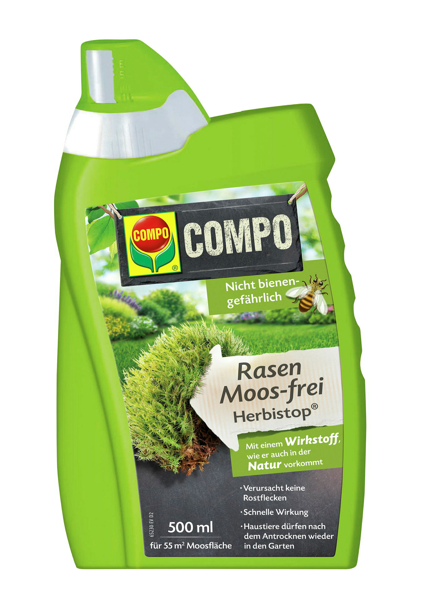 COMPO BIO Rasen Moos-freiHerbistop® 500 ml
