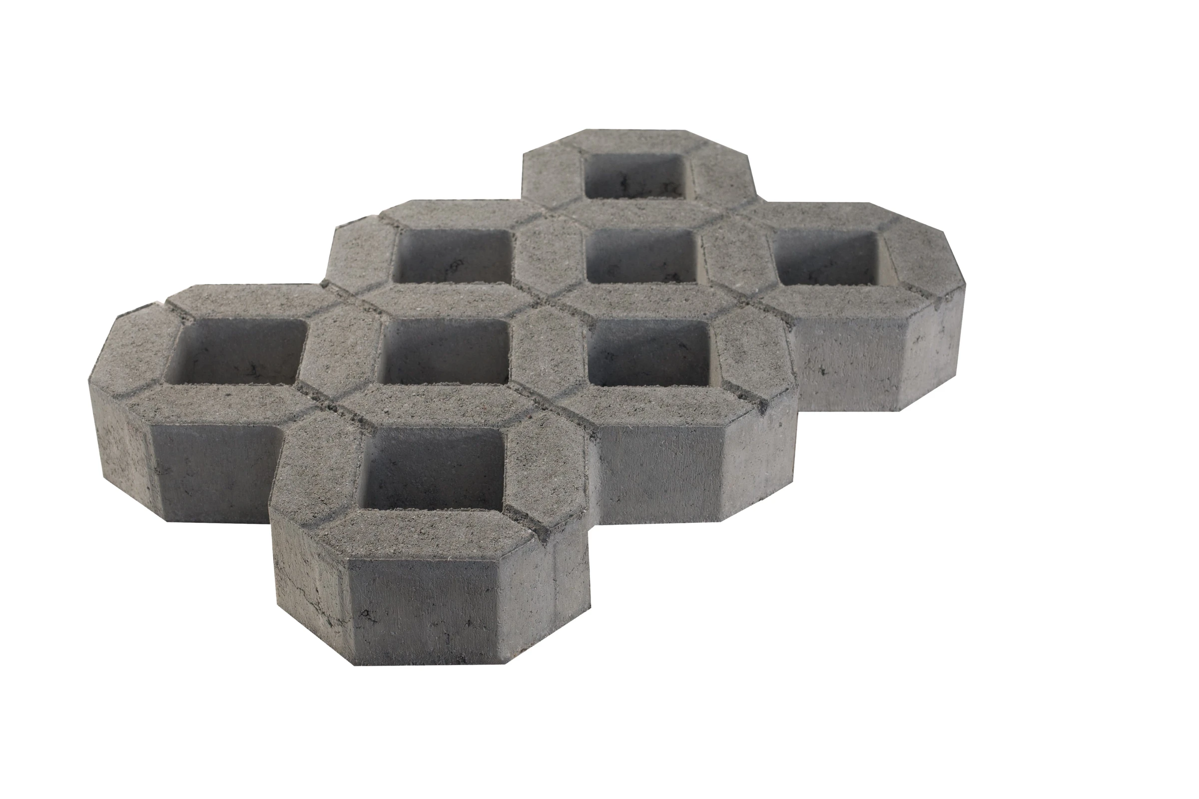 Rasengitterplatte 61 / 40,5 / 8 cm, grau