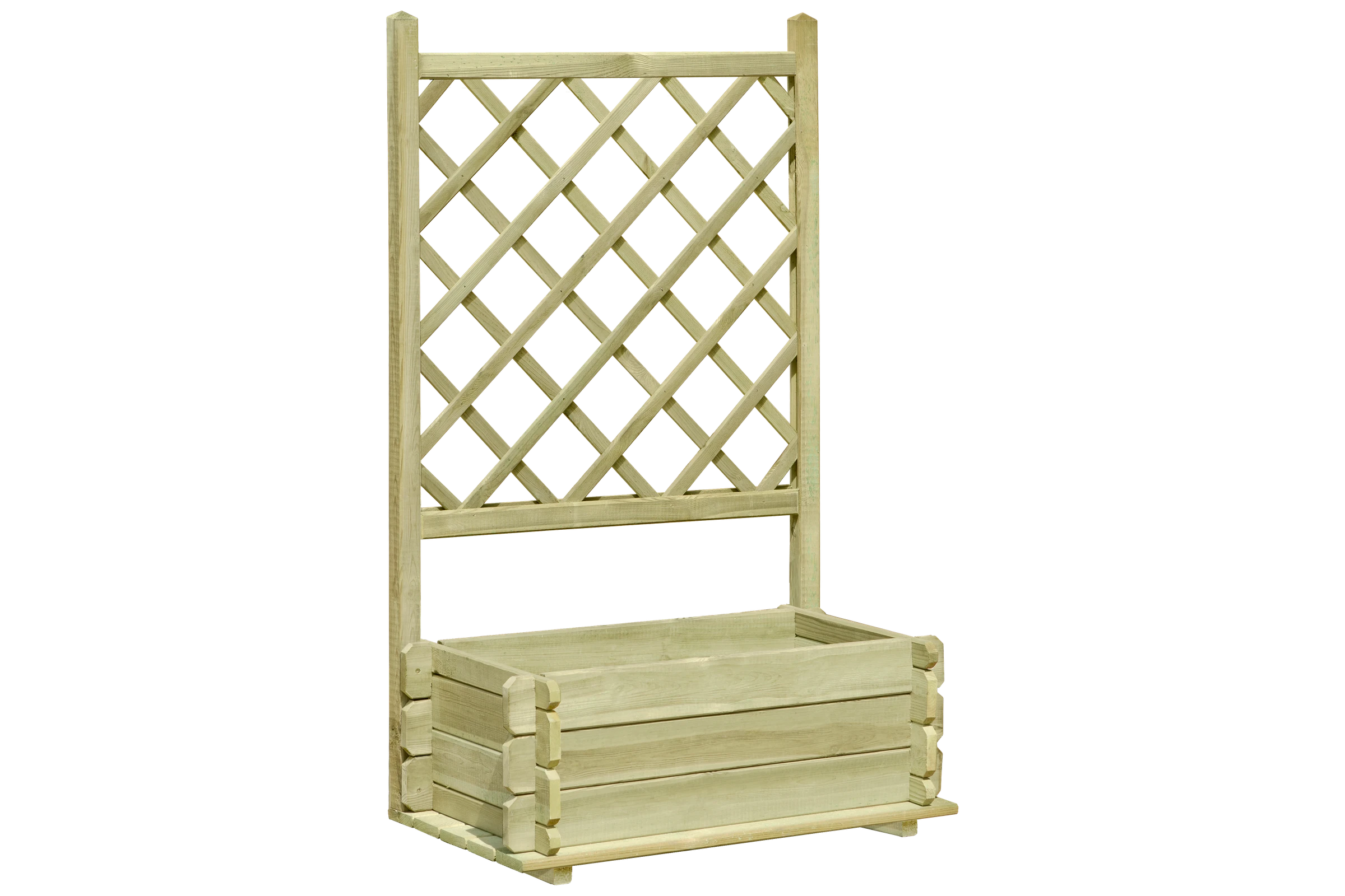 SENA Pflanzkasten grün 80x45x32cm