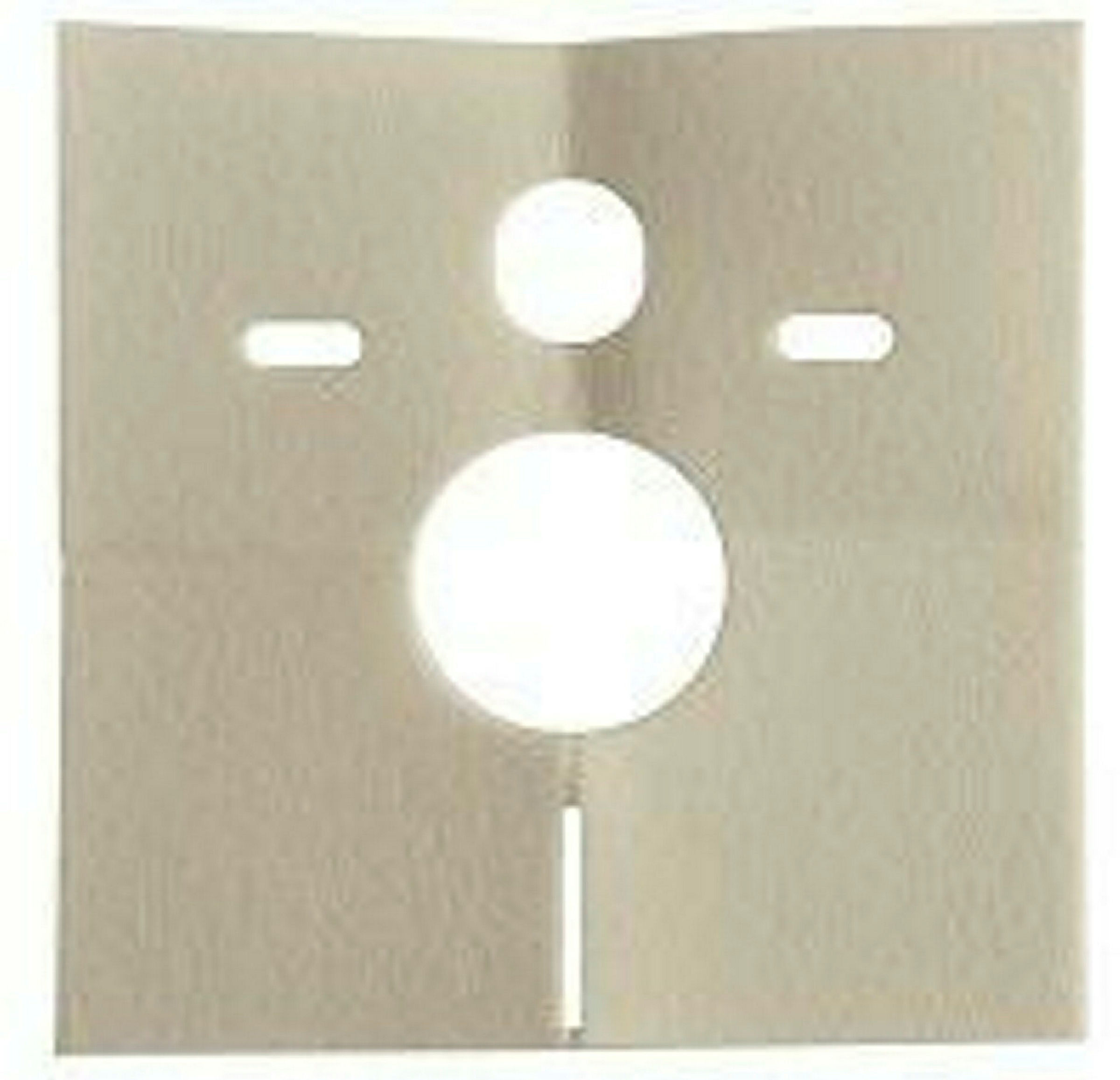 Schallschutz-Montageplatte, für Wand-WC und Bidet