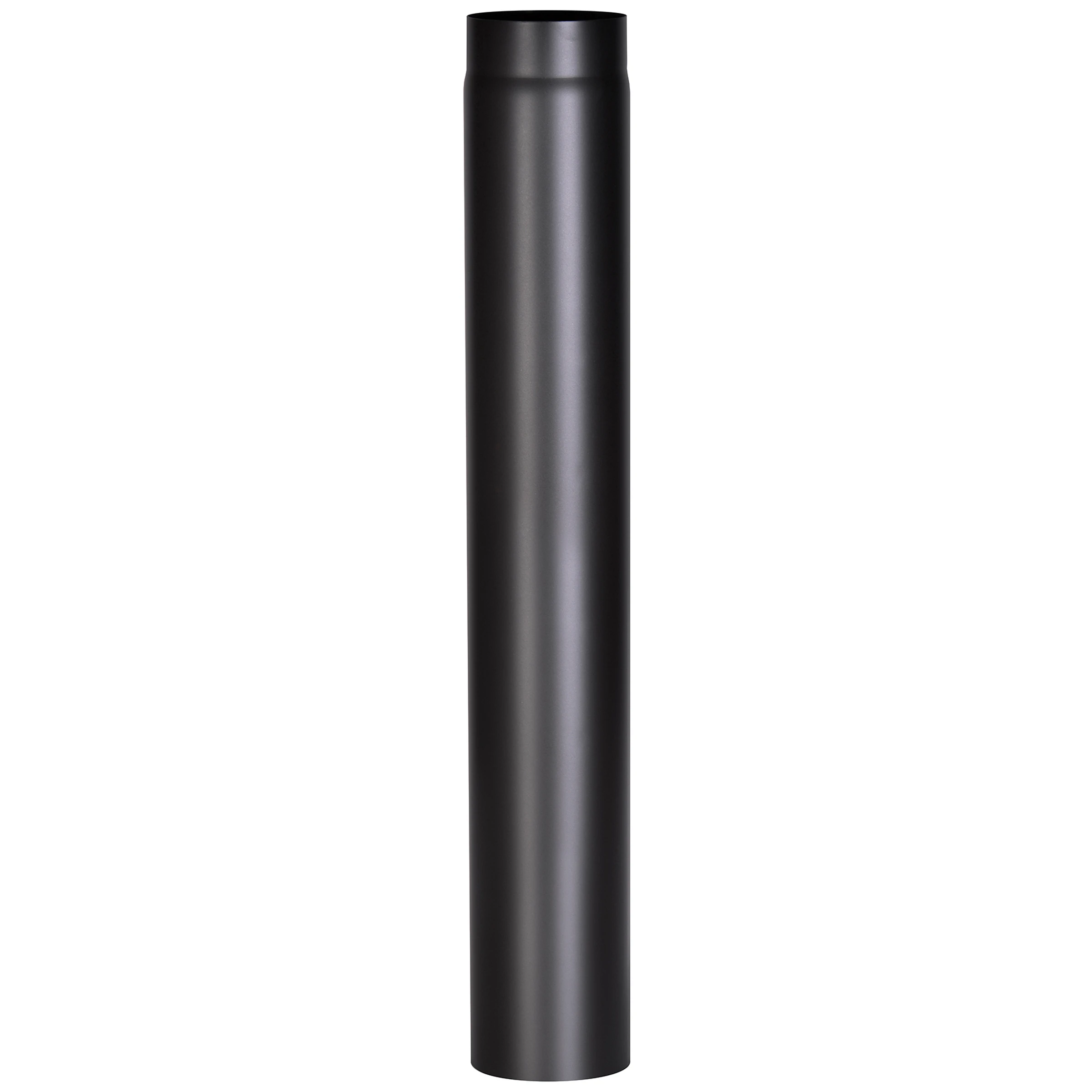 Rauchrohr, 150 mm, schwarz, 1000 mm