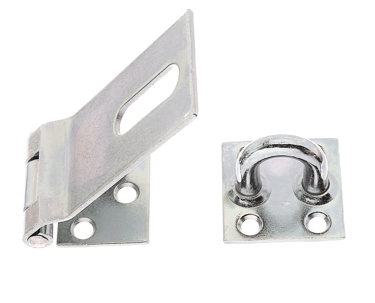Sicherh.-Überfalle m.Öse 85x37x38 mm, vz-disp.