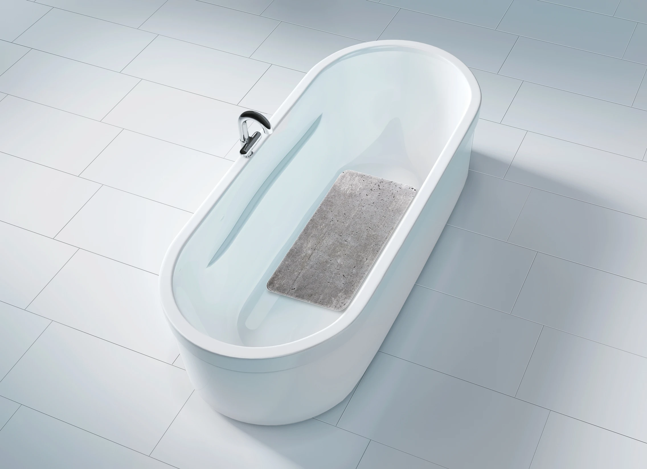 Wanneneinlage Modell Concrete 70x40cm