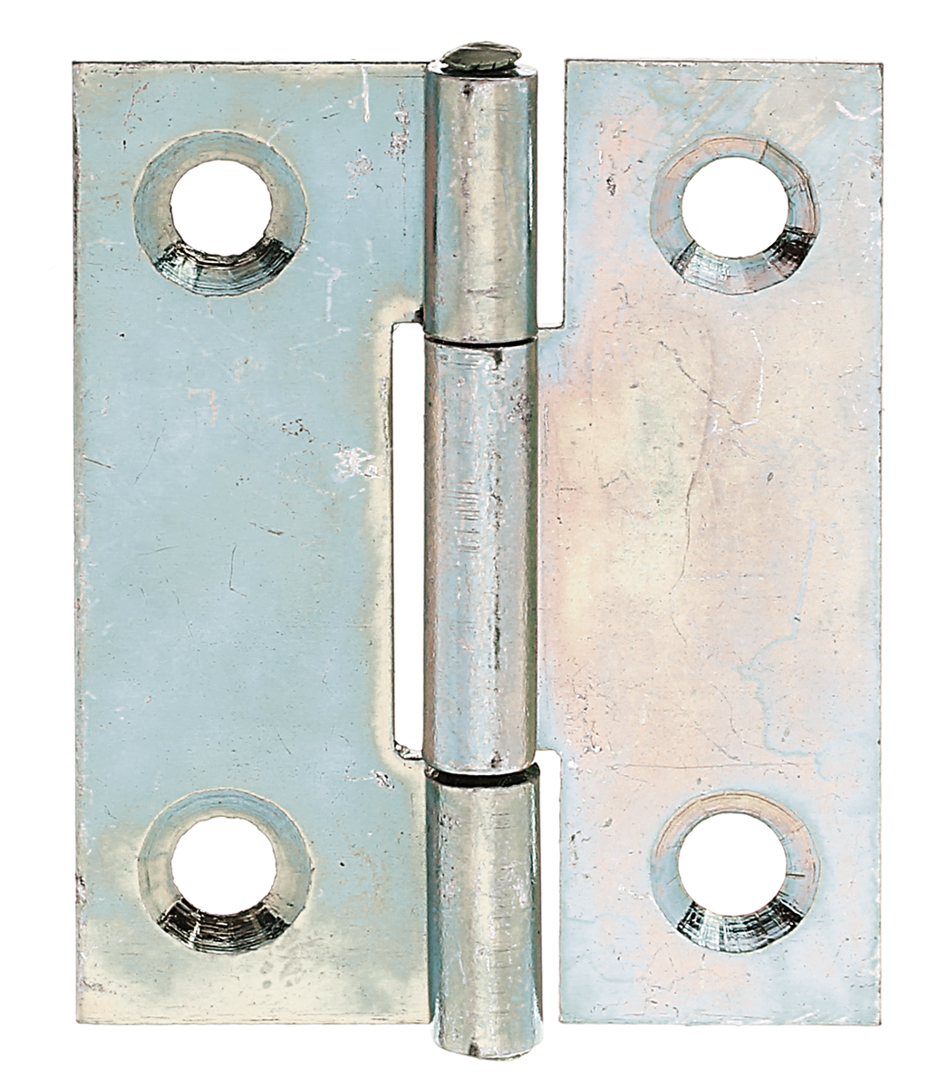 Scharnier halbbreit, gbvz. 41x33x1 mm