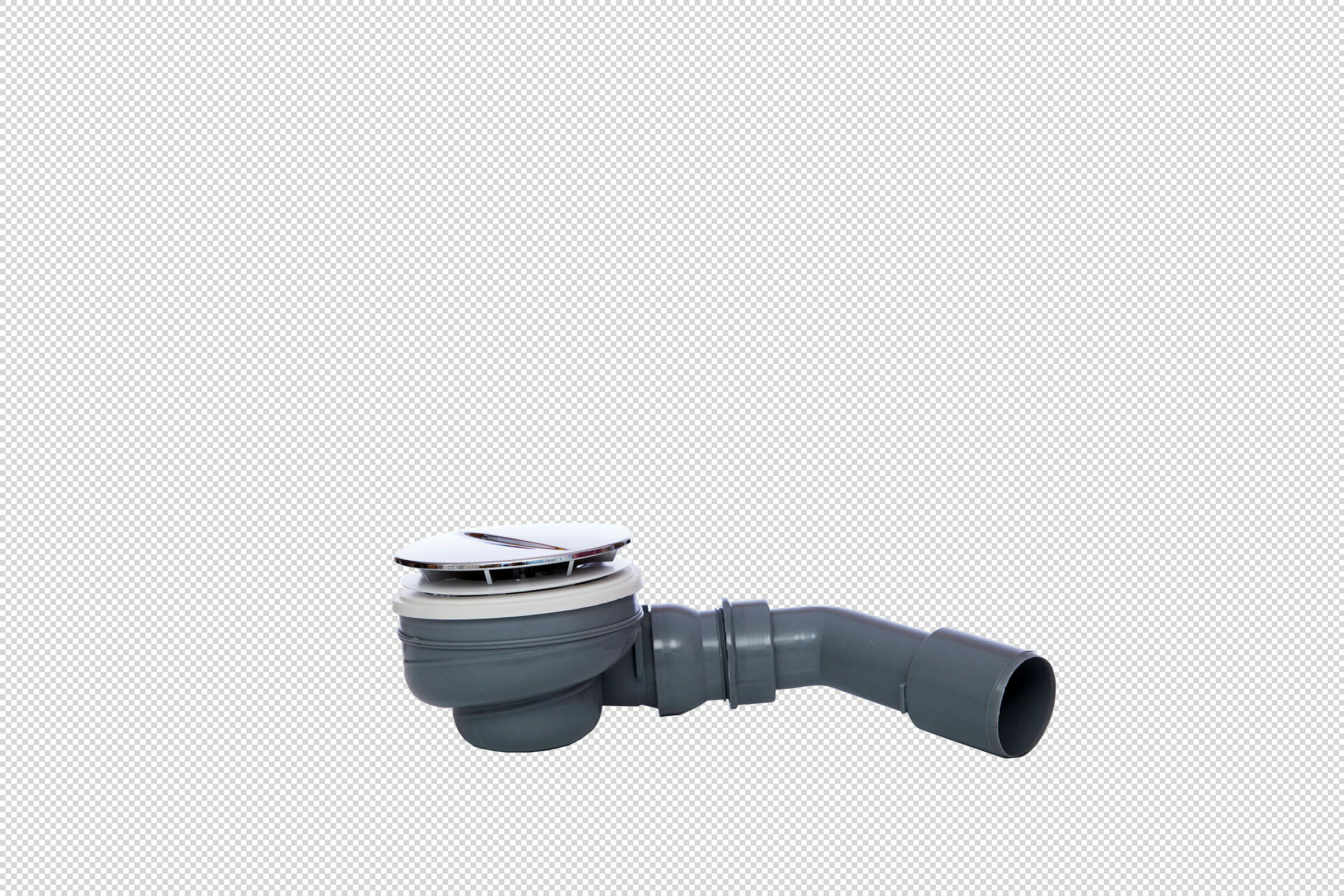 ECO-SAVE KS Dusch- und Wannenablauf, Chrom, 90 mm, 1 1/2'' x 40/50 mm, mit