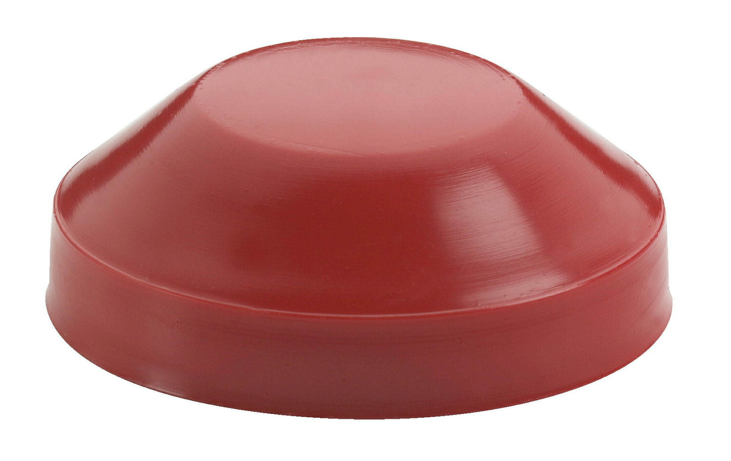 Achskappe aus Kunststoff rot, 20 mm (SB)