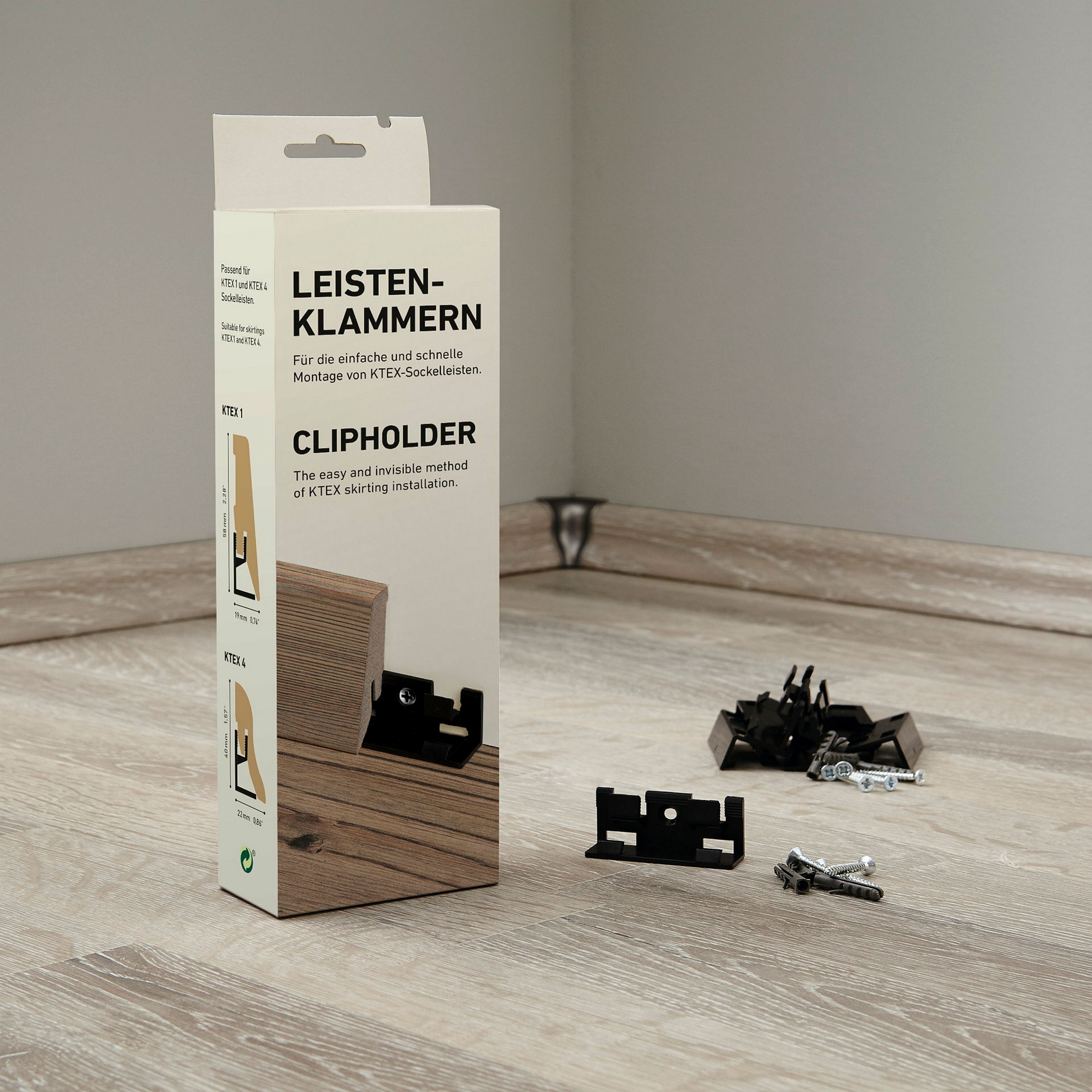 Leistenclips Kronotex