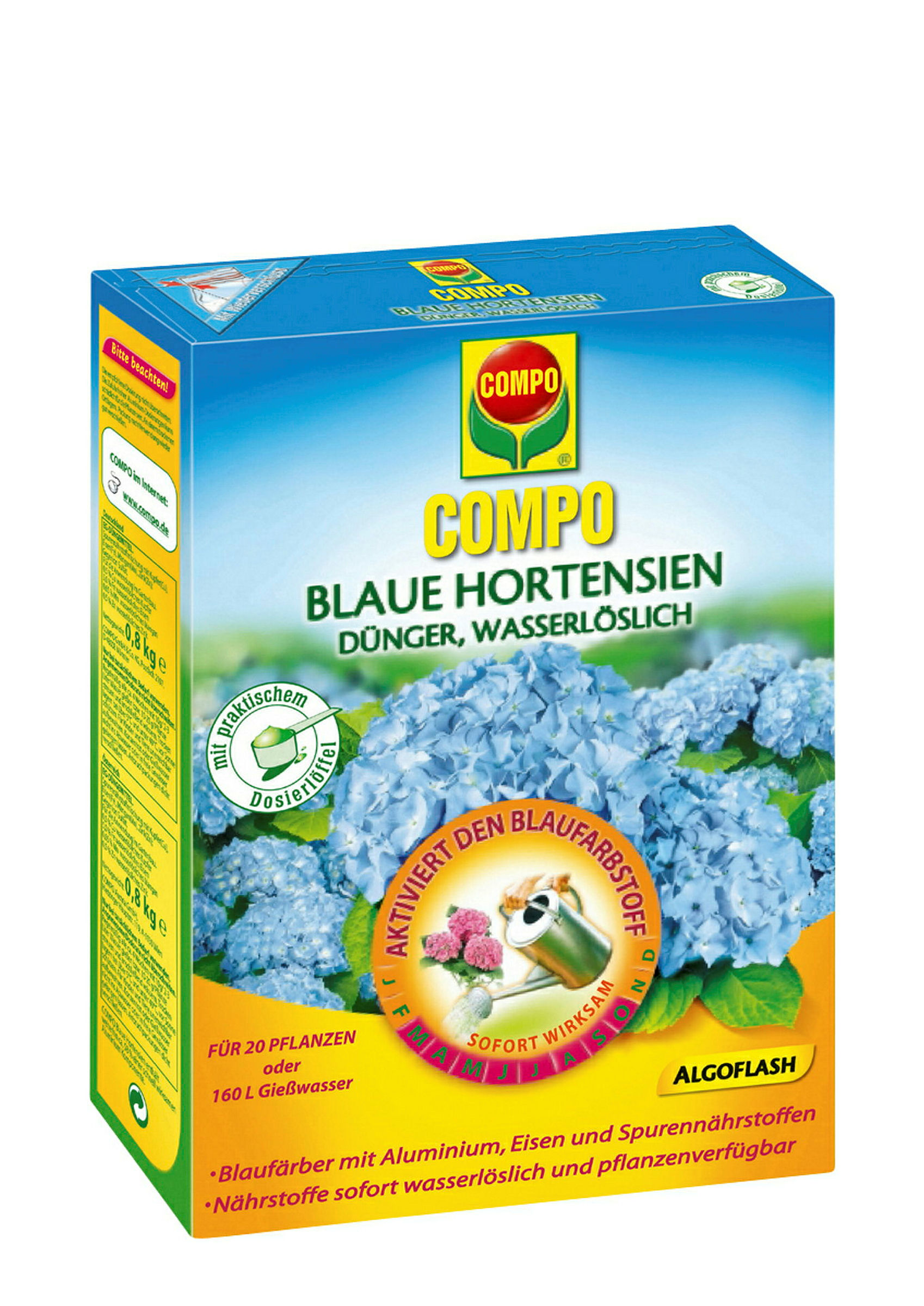 COMPO Blaue Hortensien800 g
