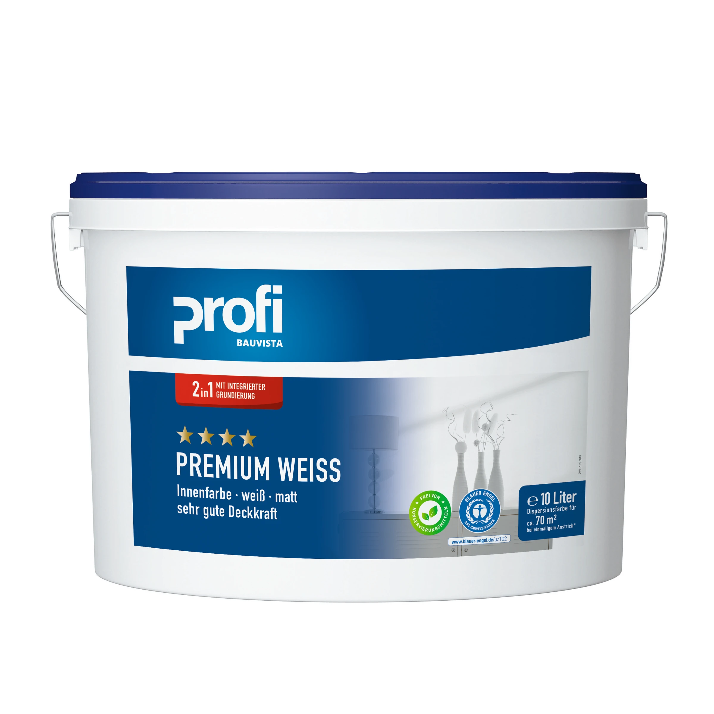 PROFI Premium Weiss 10 L