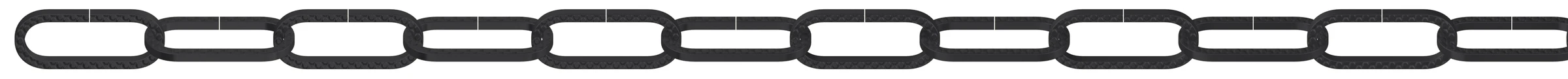Zierkette, (Serie 90) (Spule) 2 mm Stahl schwarz, 10 m
