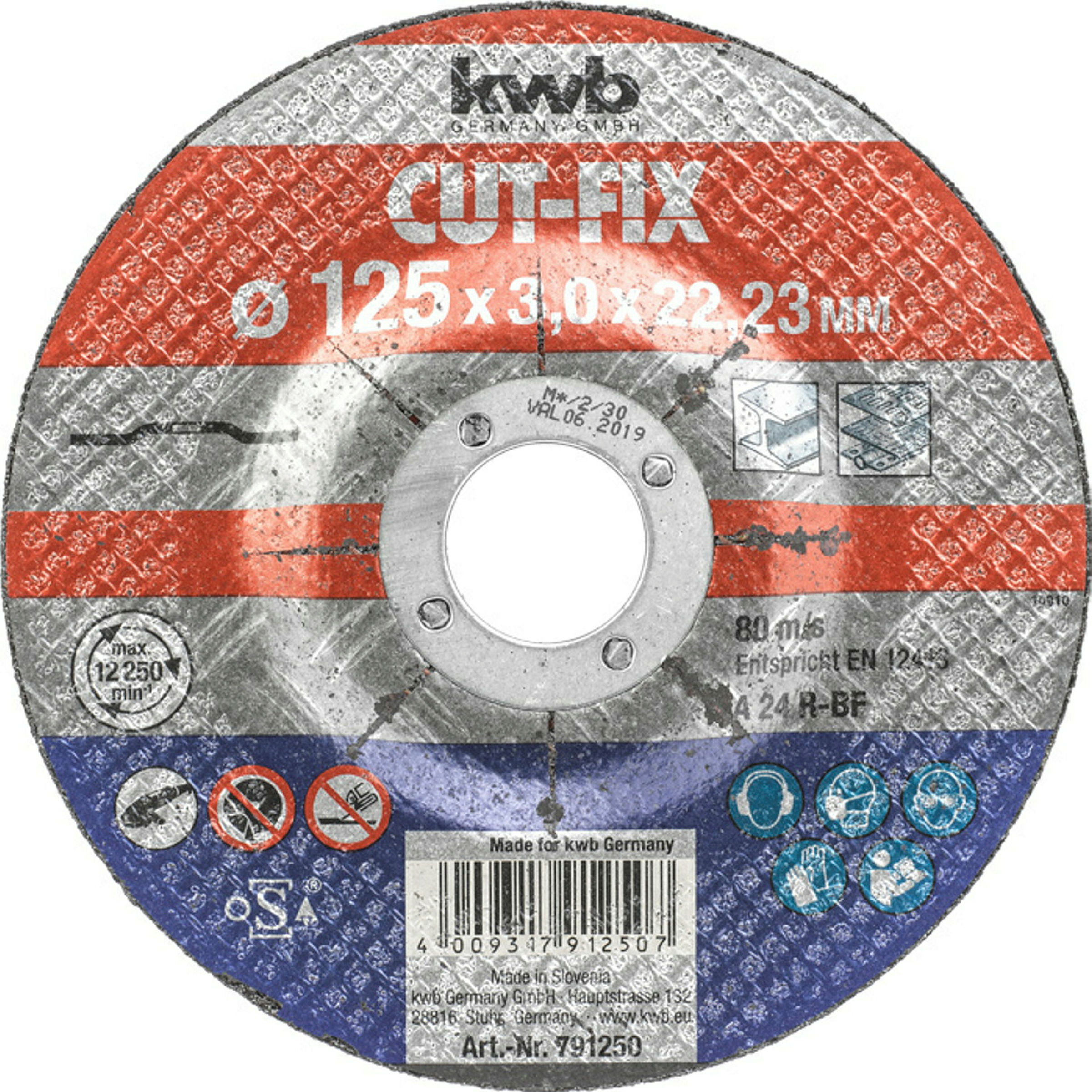 CUT FIX Trennscheibe Metall