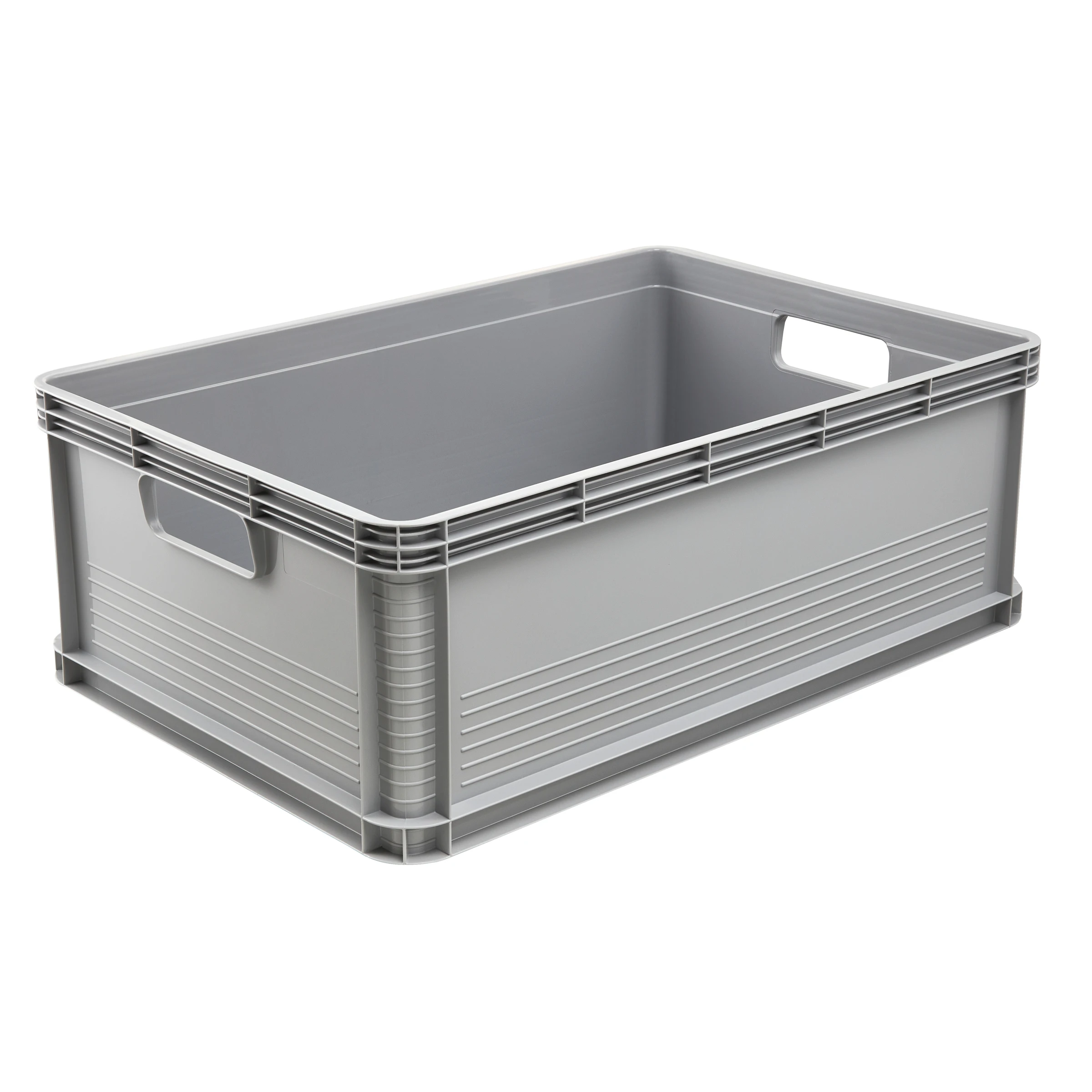 keeeper Transportbox, Stapelbar, Polypropylen, 45 l, Robert, Nordic Grey