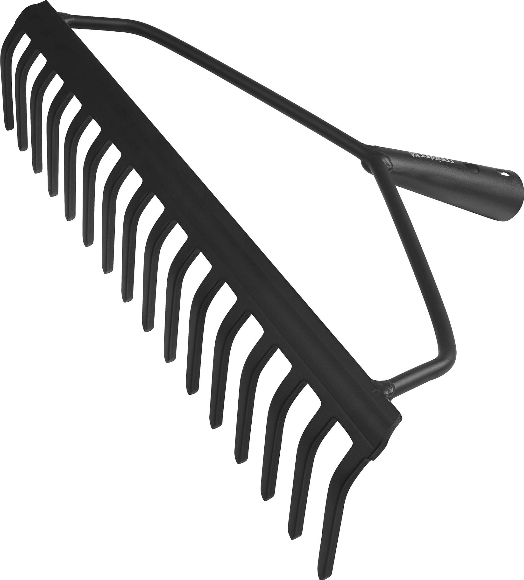 Bügelrechen schwarz 16 Zk.