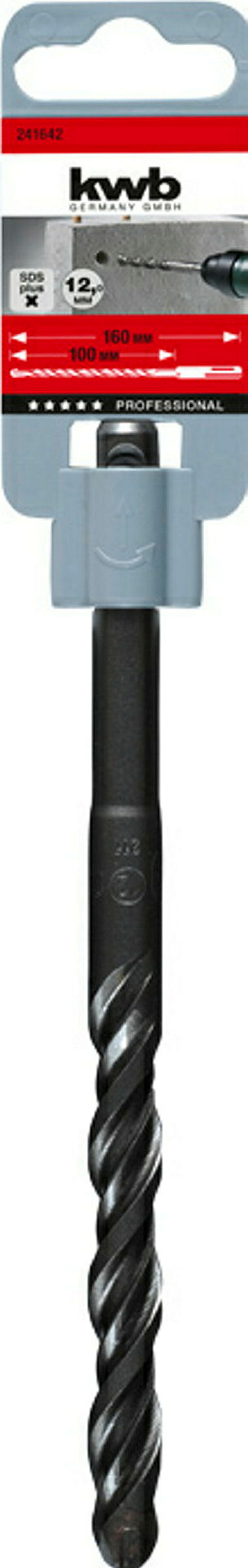 HB 44 SDS plus Hammerbohrer, 160/100 mm, ø 12.0 mm
