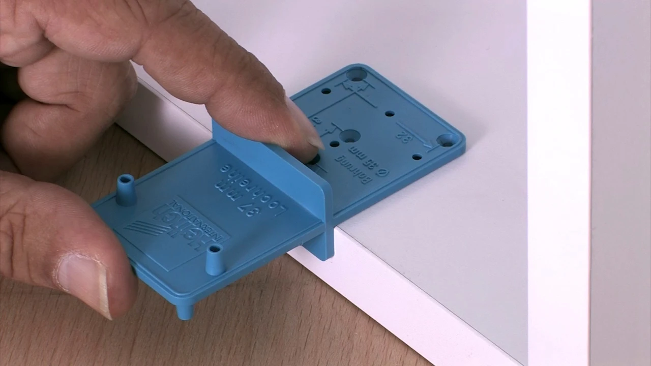 Anreissschablone MultiBlue für Topfscharn.