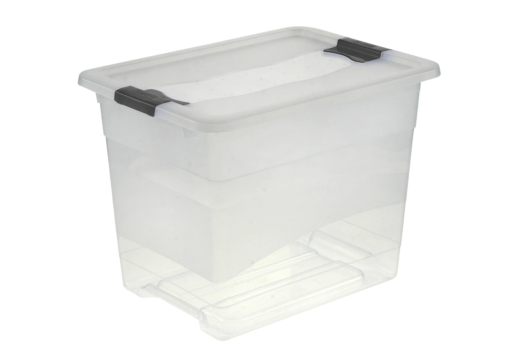 keeeper Aufbewahrungsbox, 39,5 x 29,5 x 30 cm, 24 l, Cornelia, Transparent