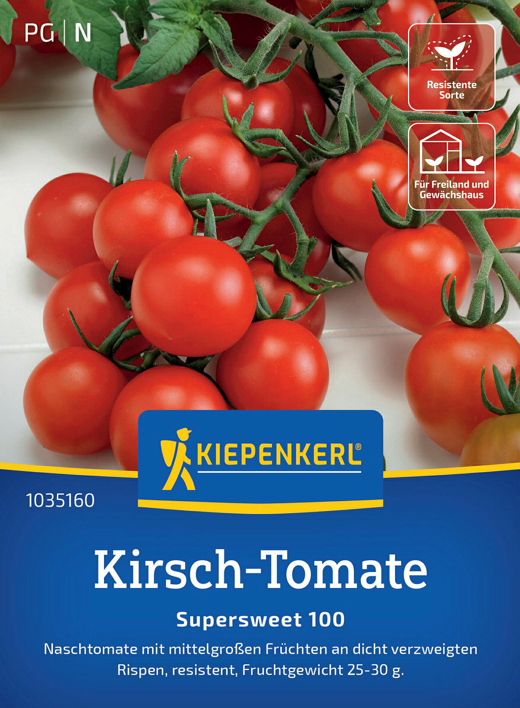 Kiepenkerl Kirsch-Tomate Supersweet 100, F1