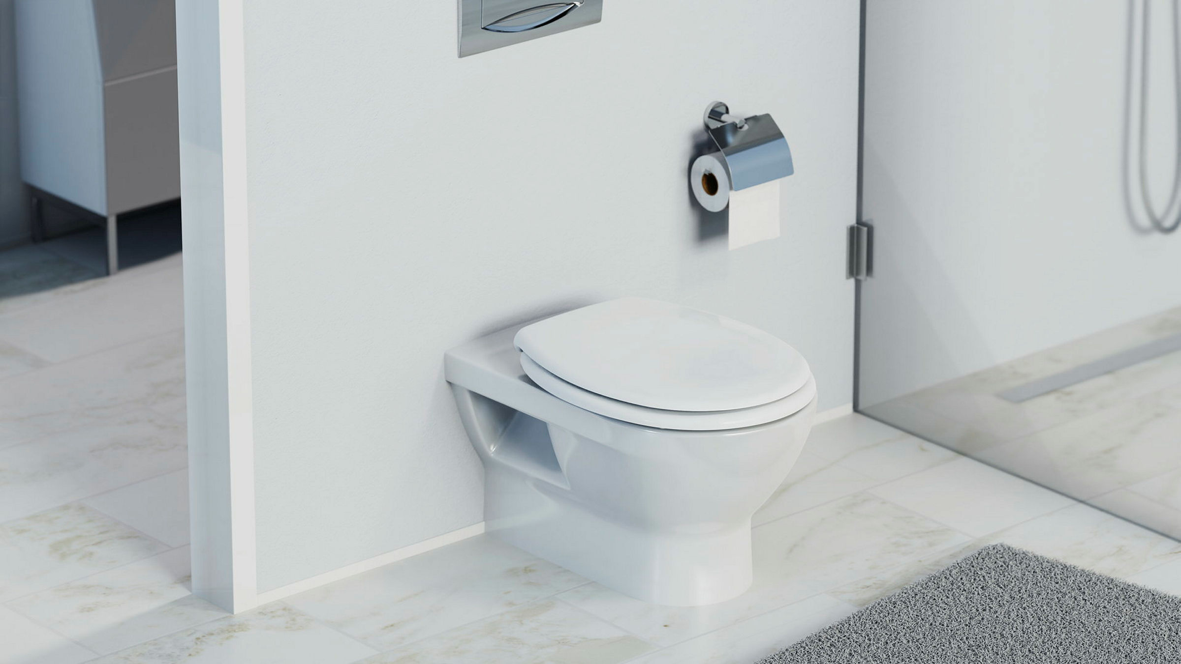 Duroplast WC-Sitz WHITE