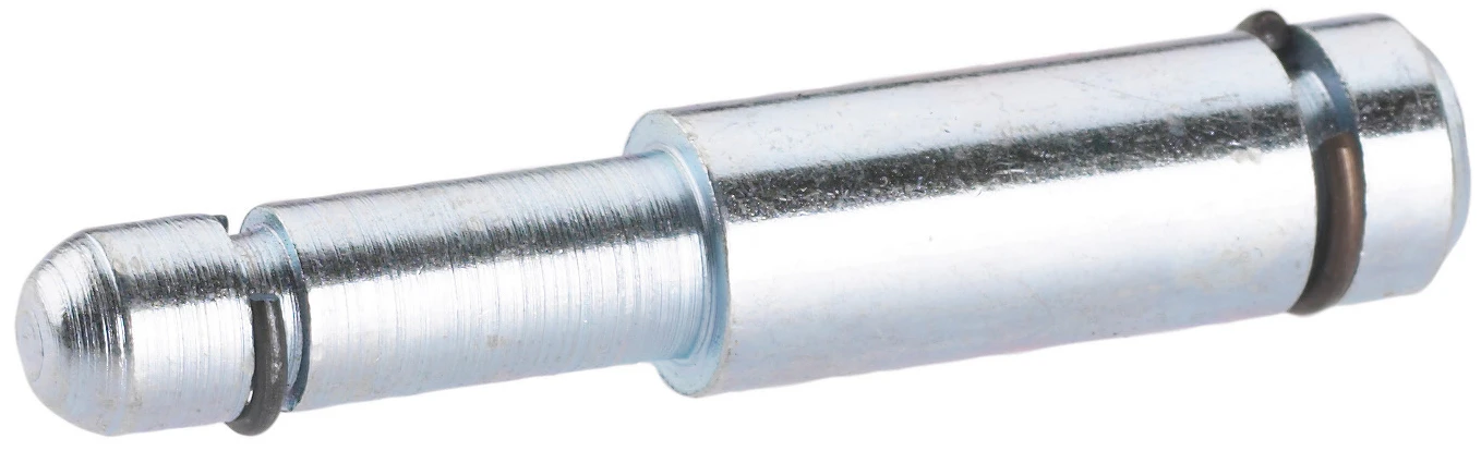 Stift mit 2 eingelegten Klemmringen 8 mm, 10 mm, 57 mm (SB)