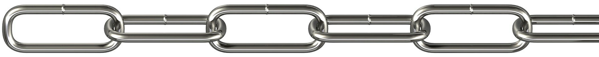 Edelstahlkette, langgl. (Spule) 4 mm V2A | 1.4301, Tragkr. 80 kg, 30 m