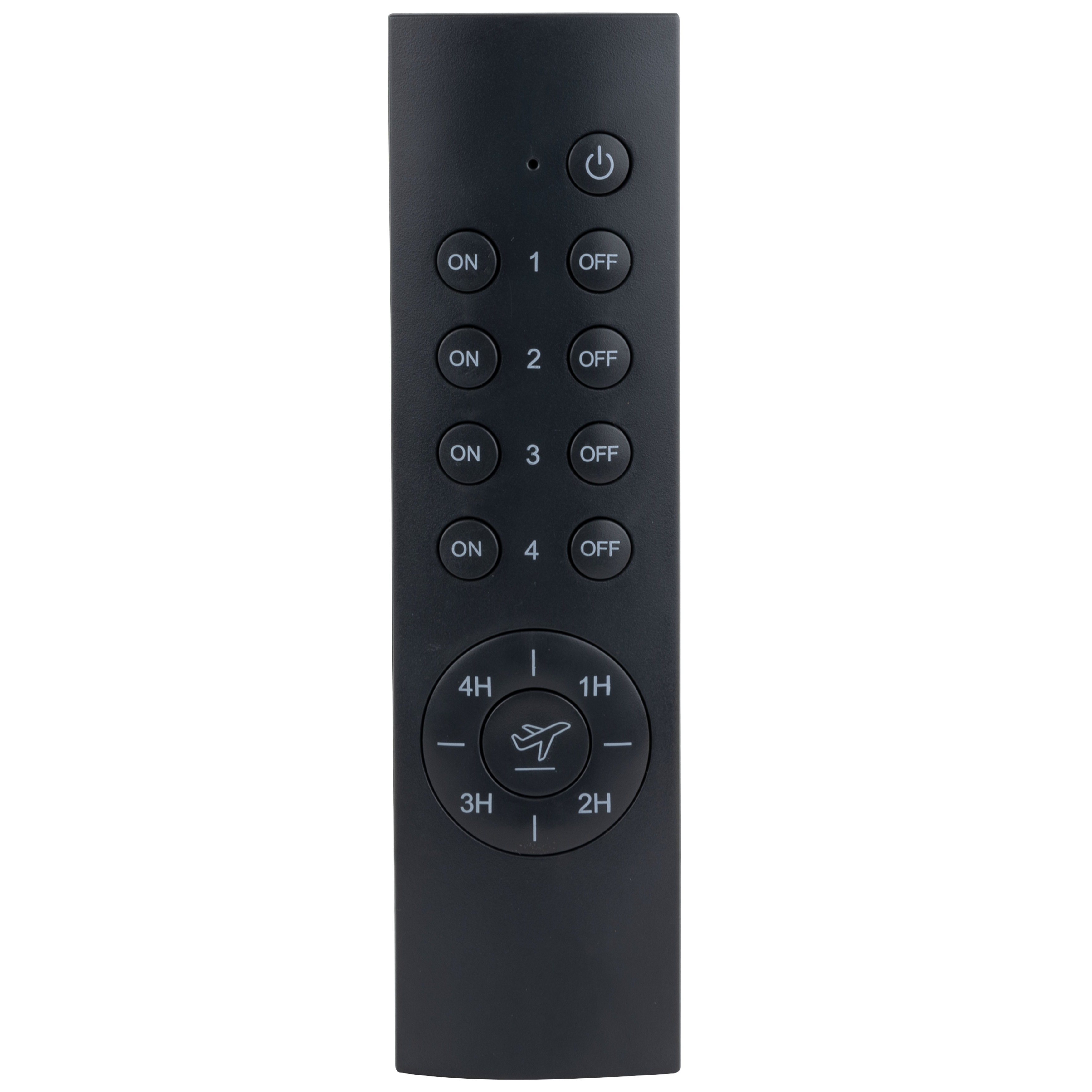 Funkschalt-Set Comfort 2+1 m.Fernbedienung, LED & Countdown, anthrazit