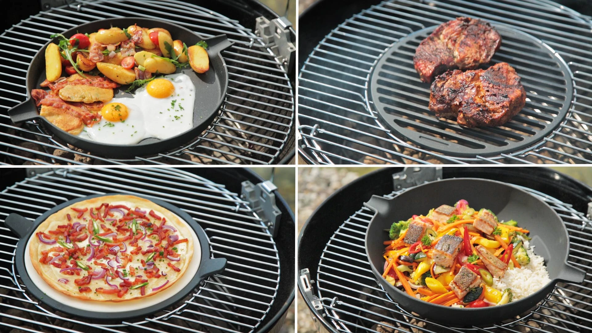 Guss-Grillrost-Einleger für Rost-in-Rost-System
