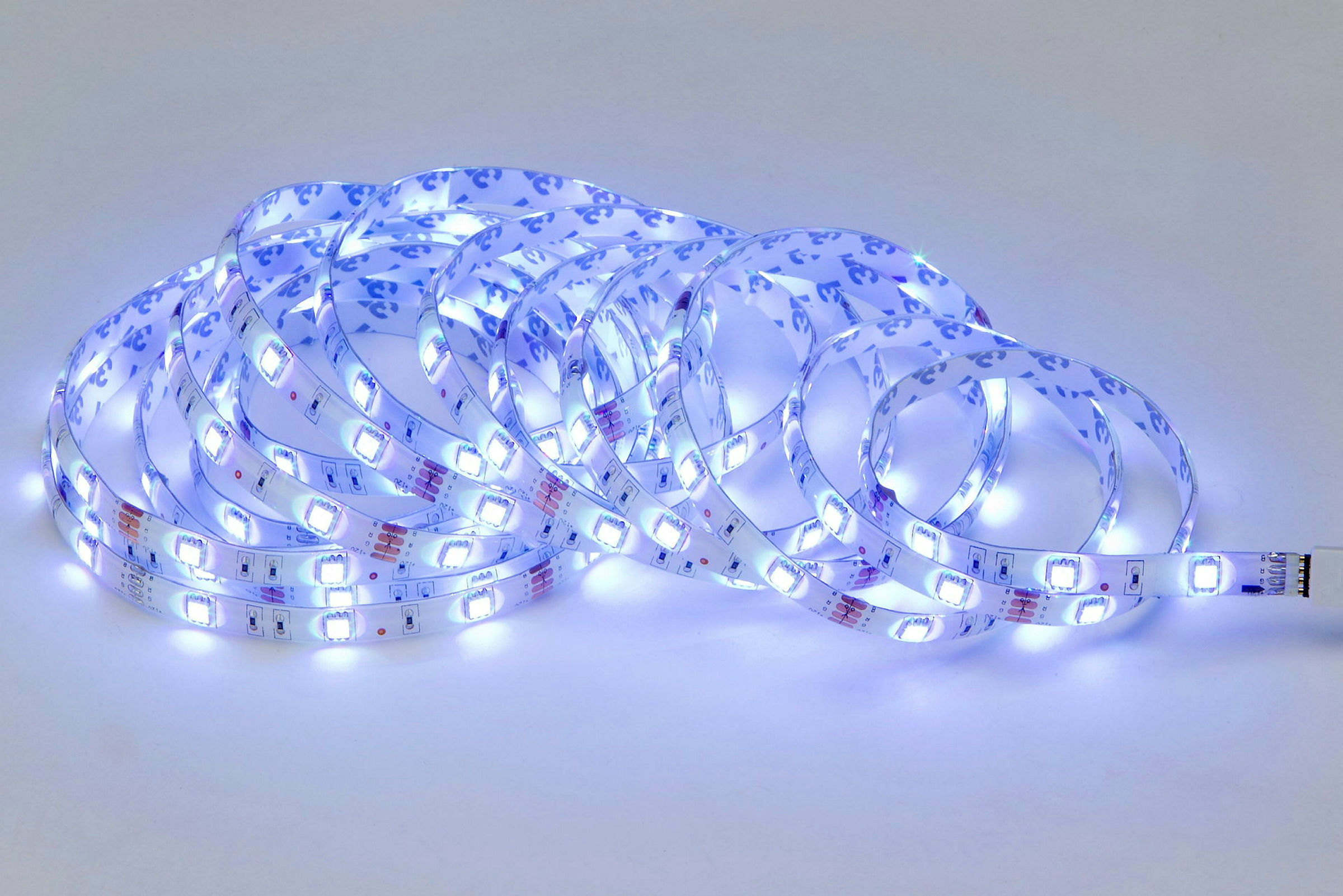 RGB-LED Flexband, weiß, 150xRGB-LED/0,12W