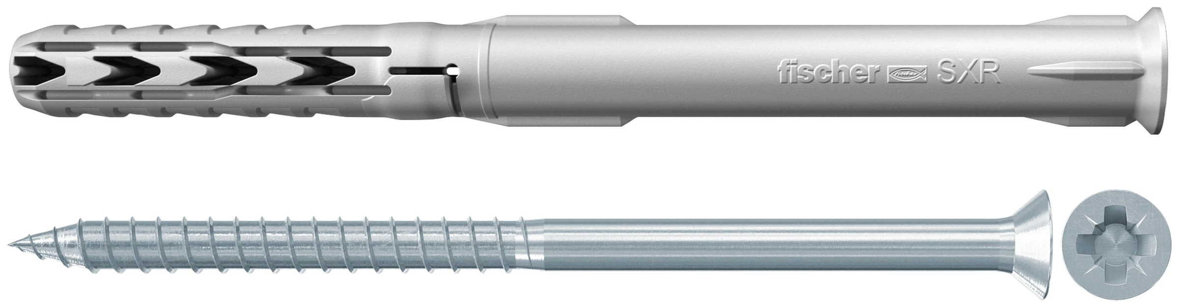 Rahmendübel m. Schraube SXR6x60SK, 8 St. SB-Karte