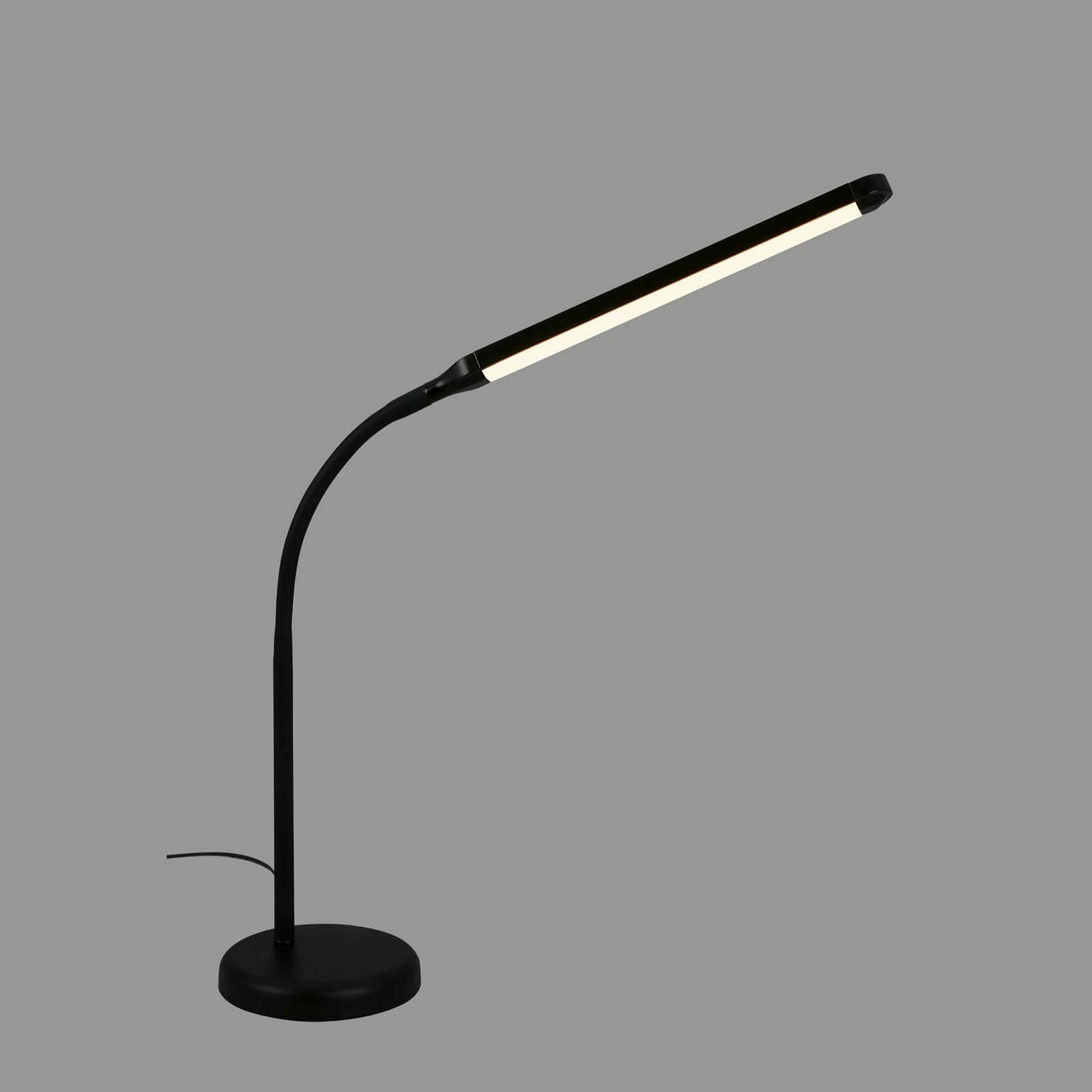 LED Tischleuchte, schwarz, 1xLED-Platine/6W