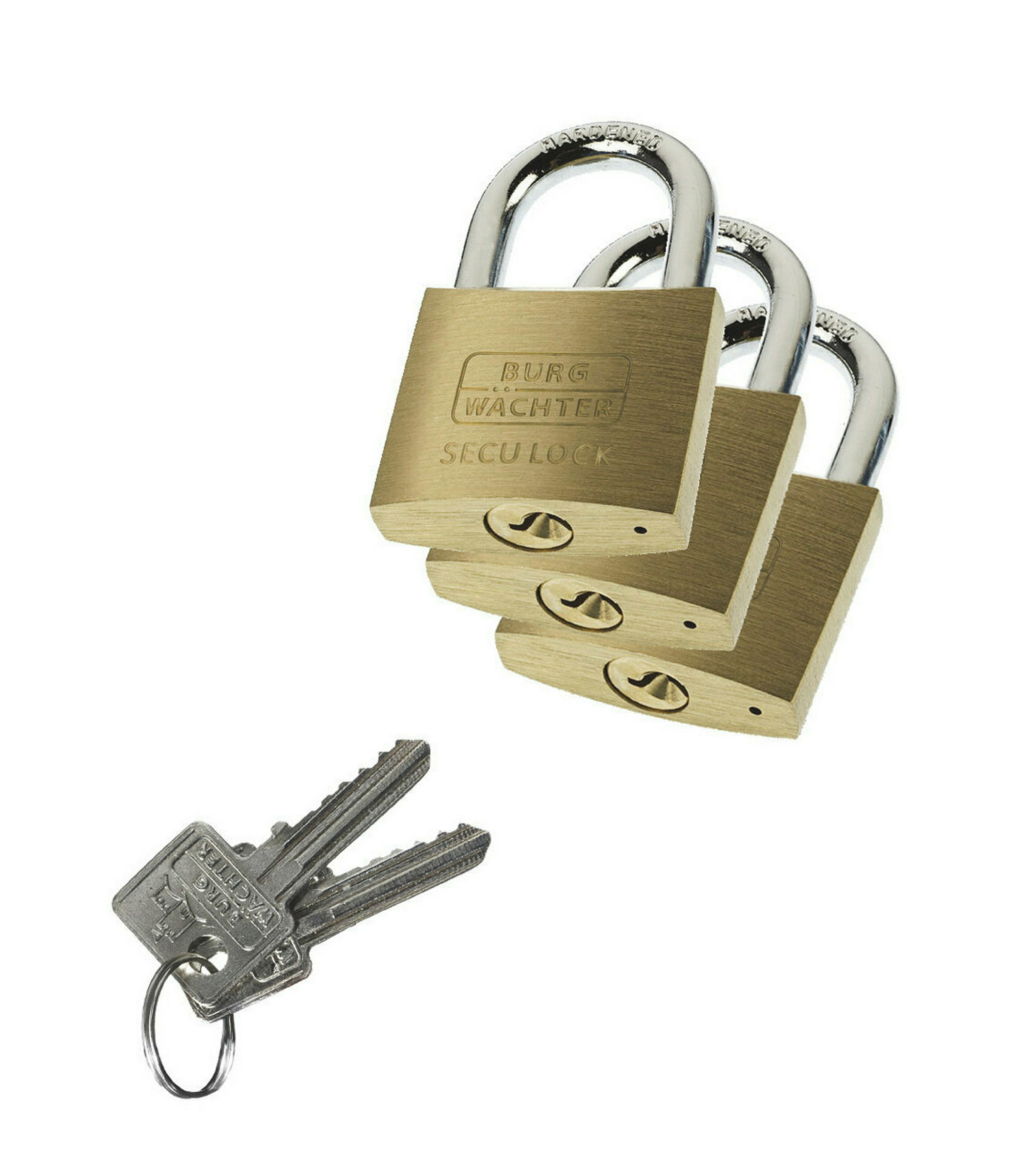 Schloss-Set TRIO, 3er Set, 405 E 40 GL SB