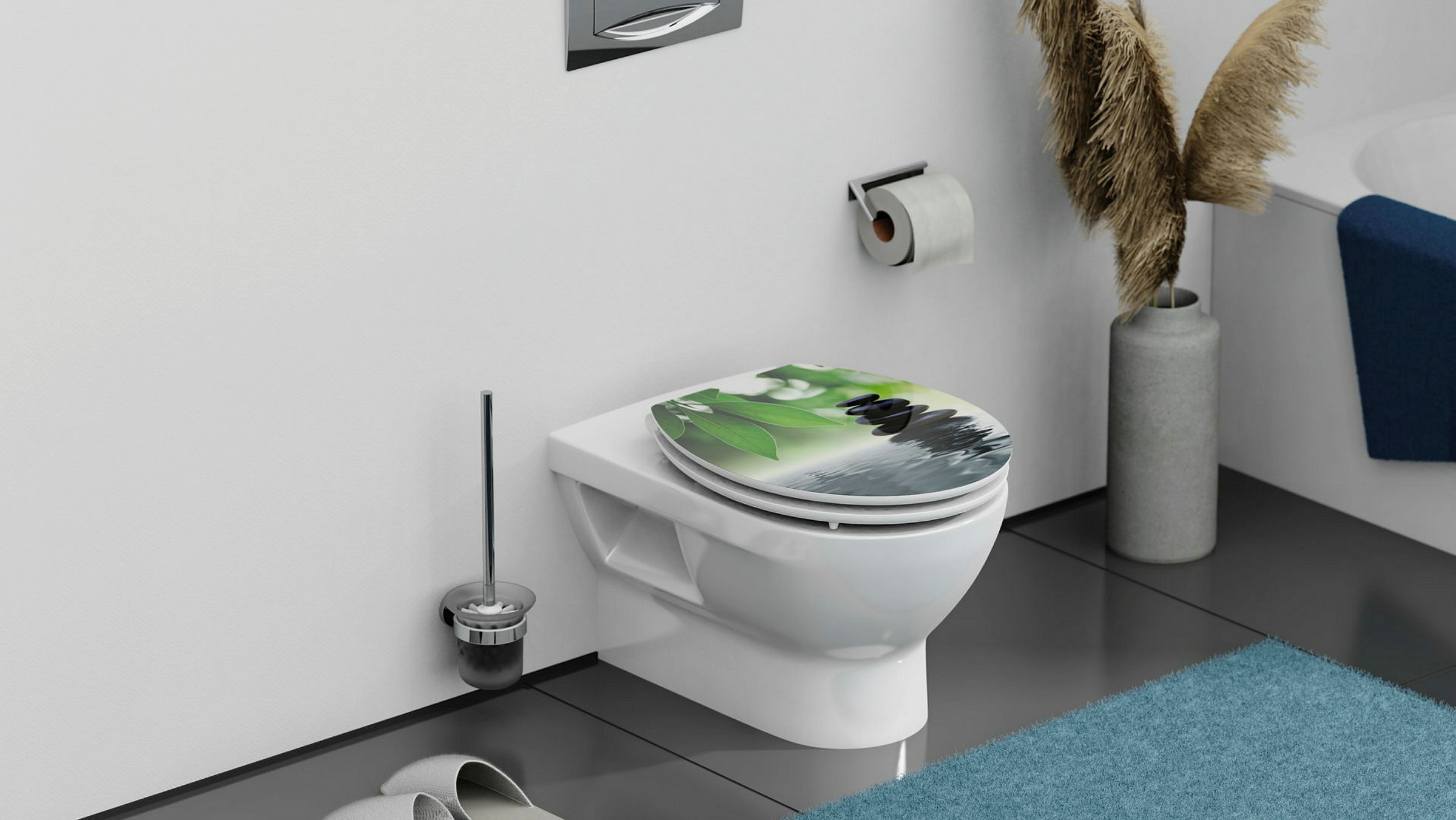 MDF HG WC-Sitz OASIS, mit Absenkautomatik