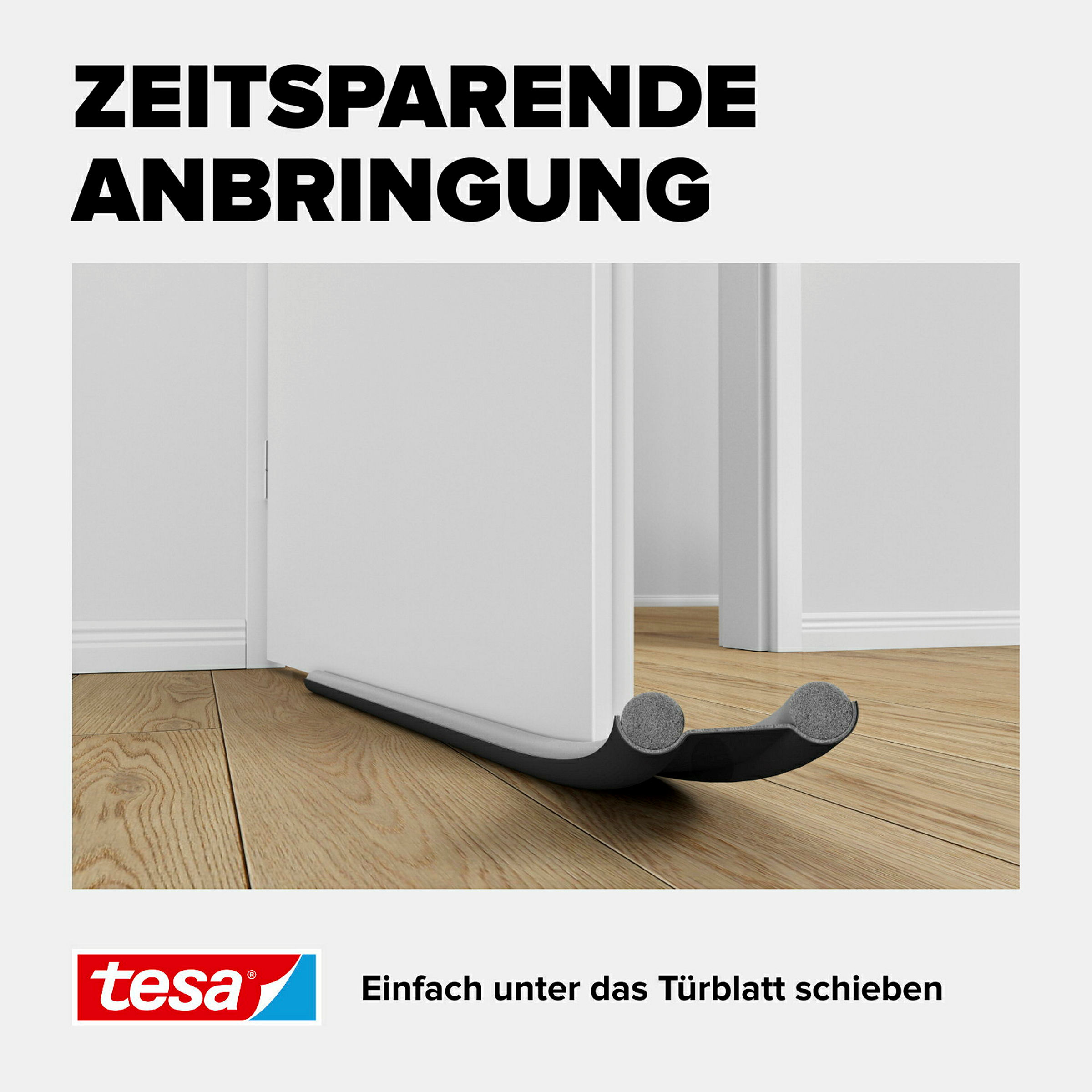 tesamoll®l® Türbodendoppeldichtung 0.95m x 22mm, grau