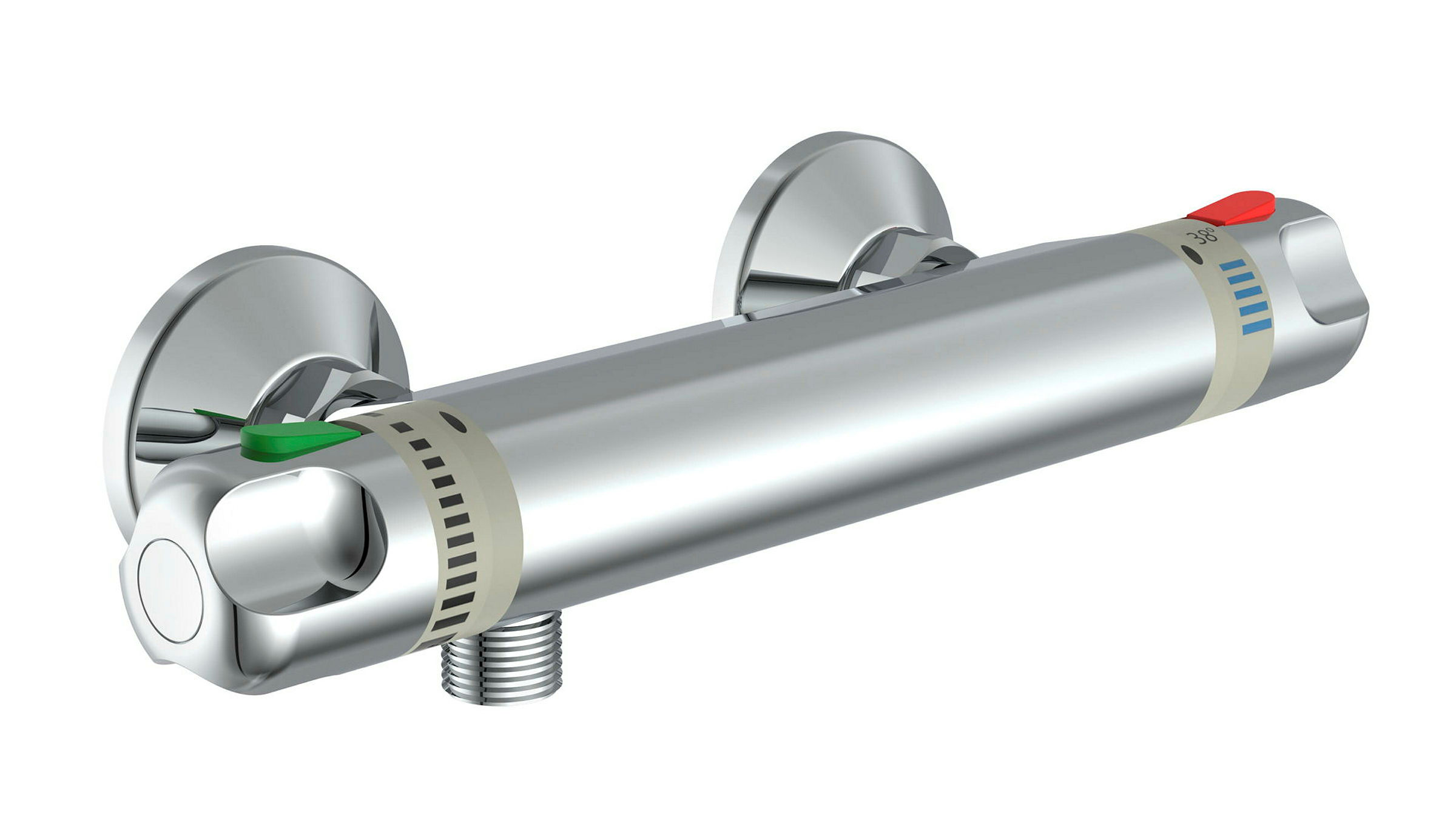 VINEA Thermostat Duscharmatur, Chrom
