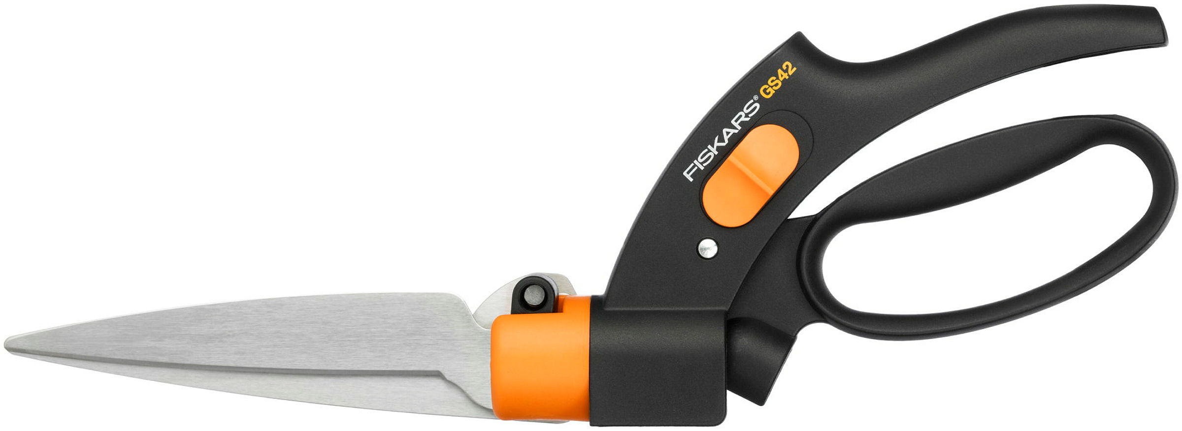 Fiskars Rasenkantenschere GS42, Mit Servo-System, Länge: 32 cm