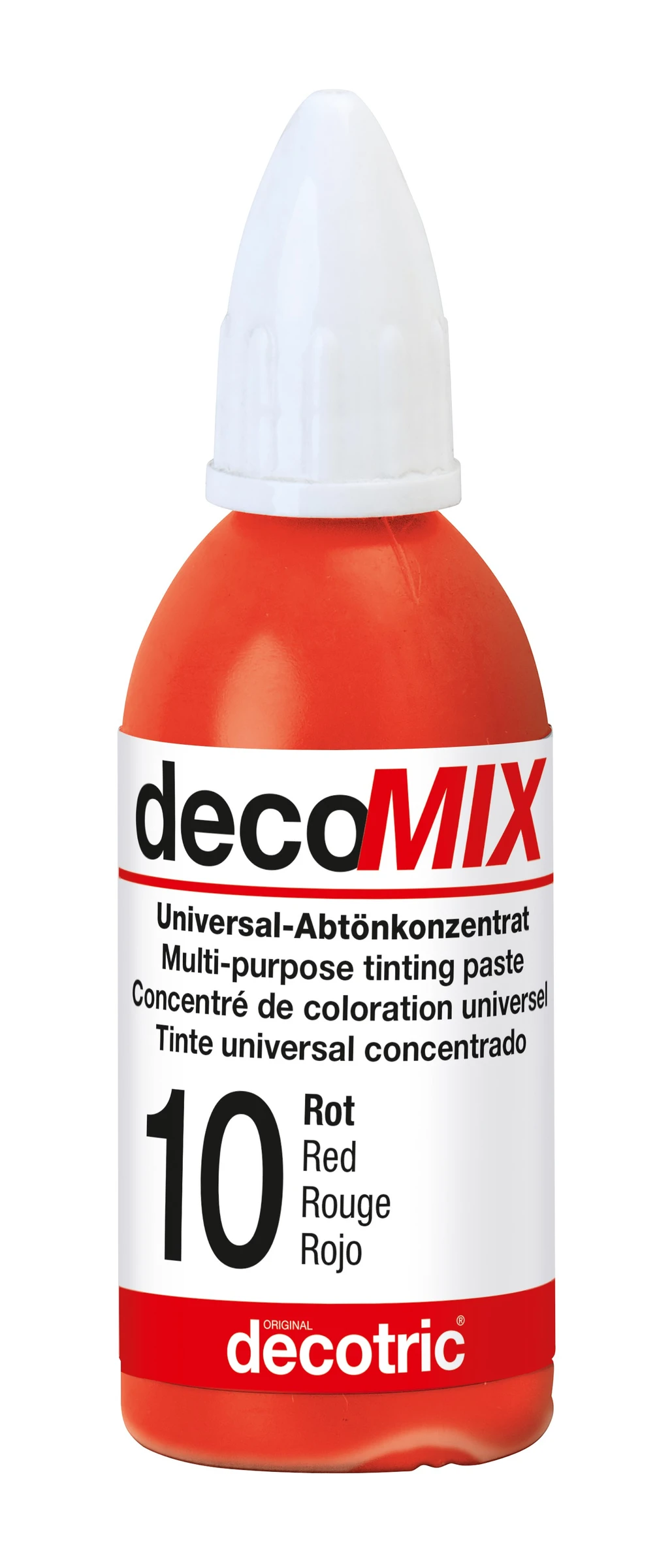 decomix Abtönkonzentrat Nr. 10 - Rot 20 ml
