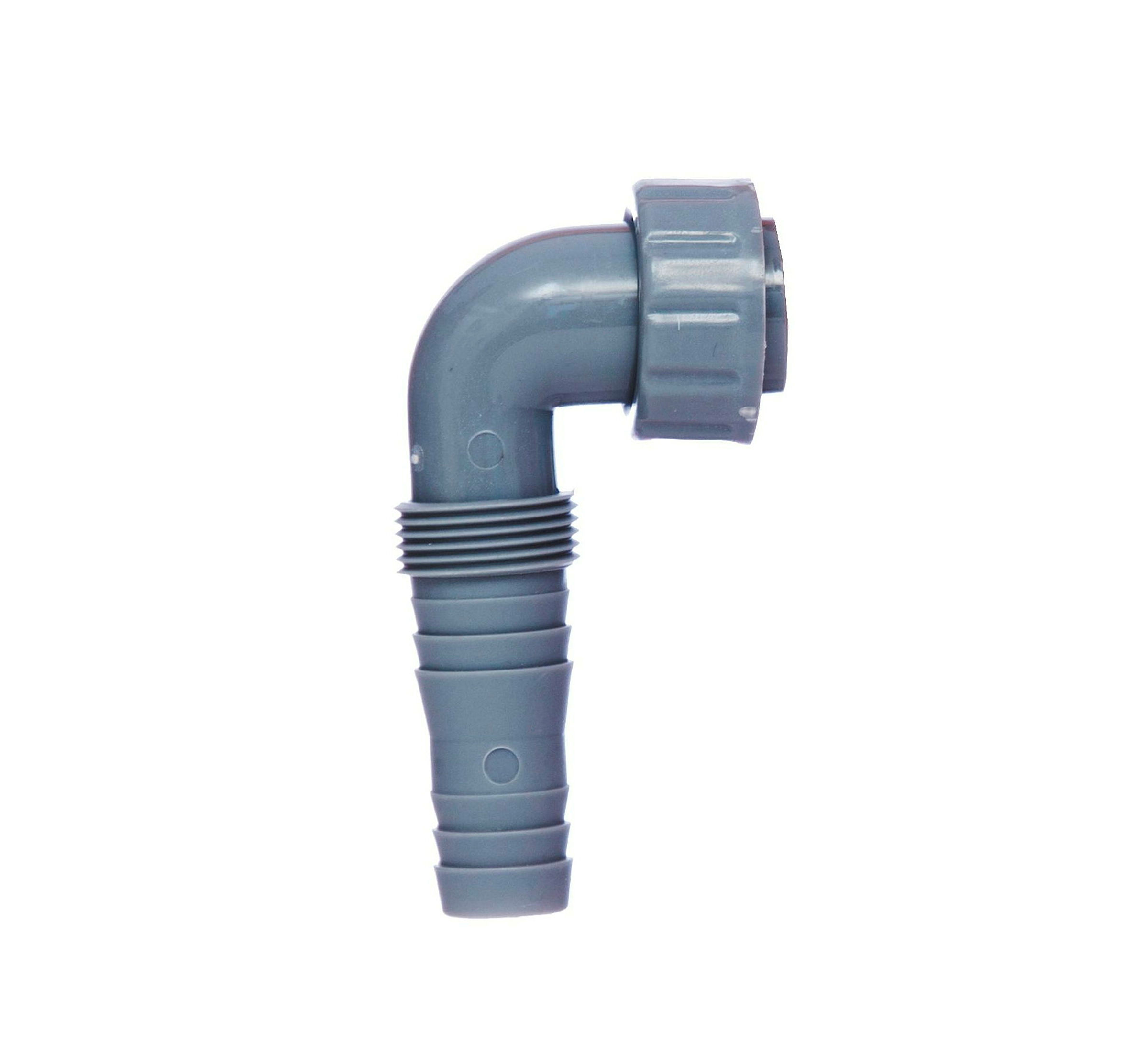 ECO-SAVE KS Geräteanschluss 90°, Grau, 1''IG x 3/4''T, für Unterputz-Waschg