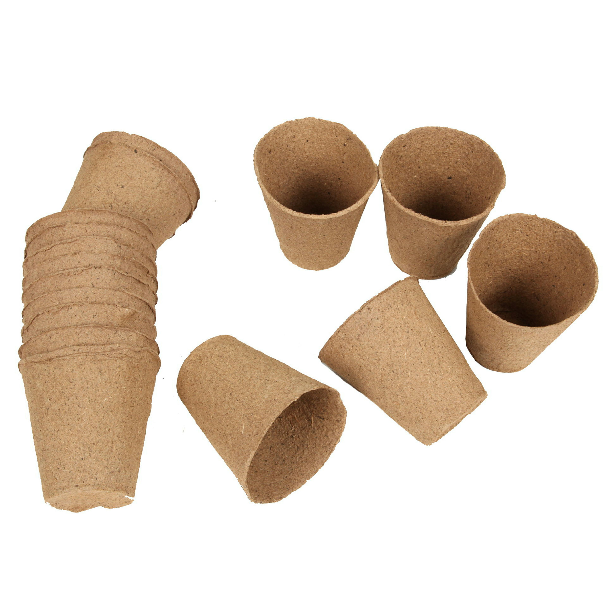 Anzuchttöpfe Classic, Ø 8 cm, H:8,5 cm, 16 Stück, rund