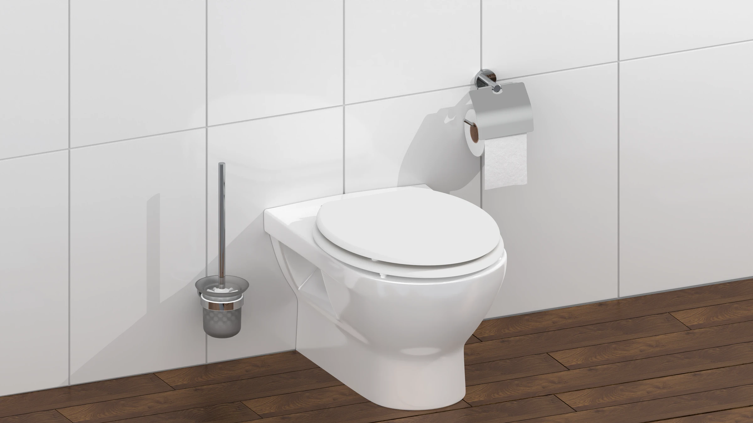 MDF WC-Sitz SPIRIT WHITE, mit Absenkautomatik