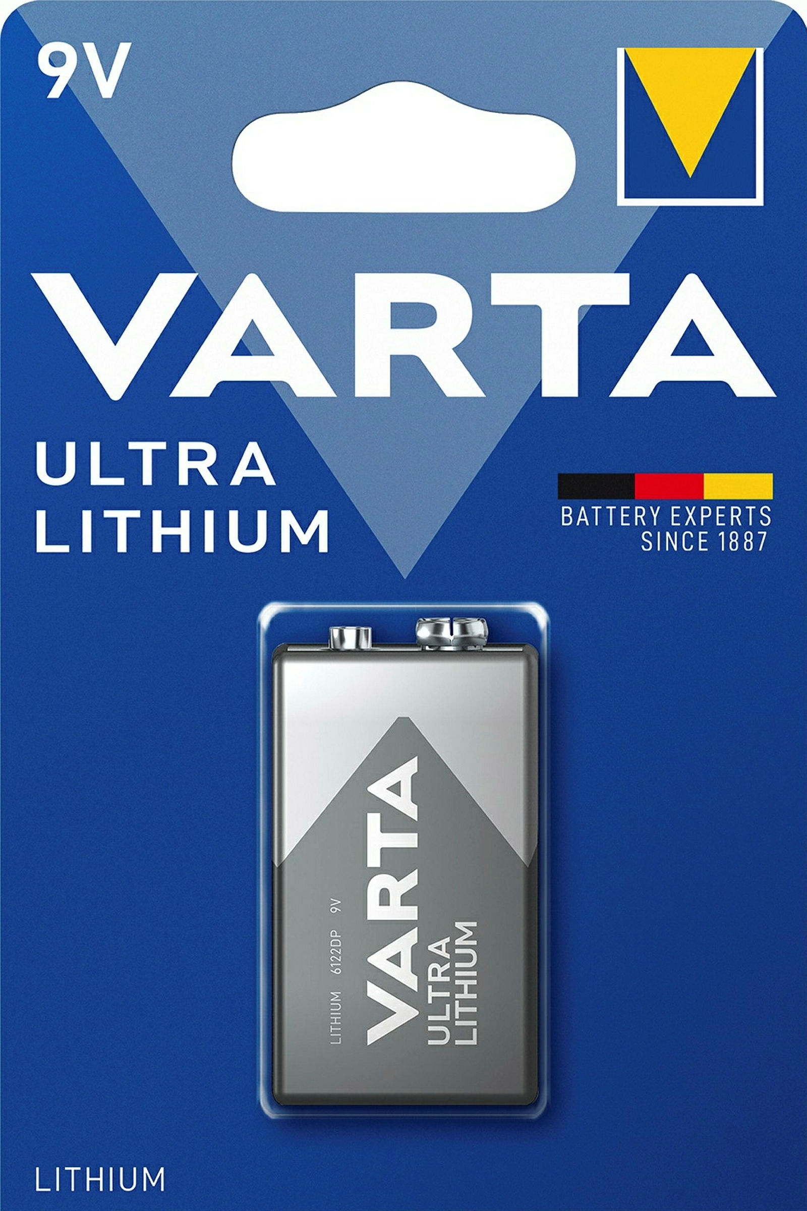 VARTA ULTRA LITHIUM 9V Blister 1