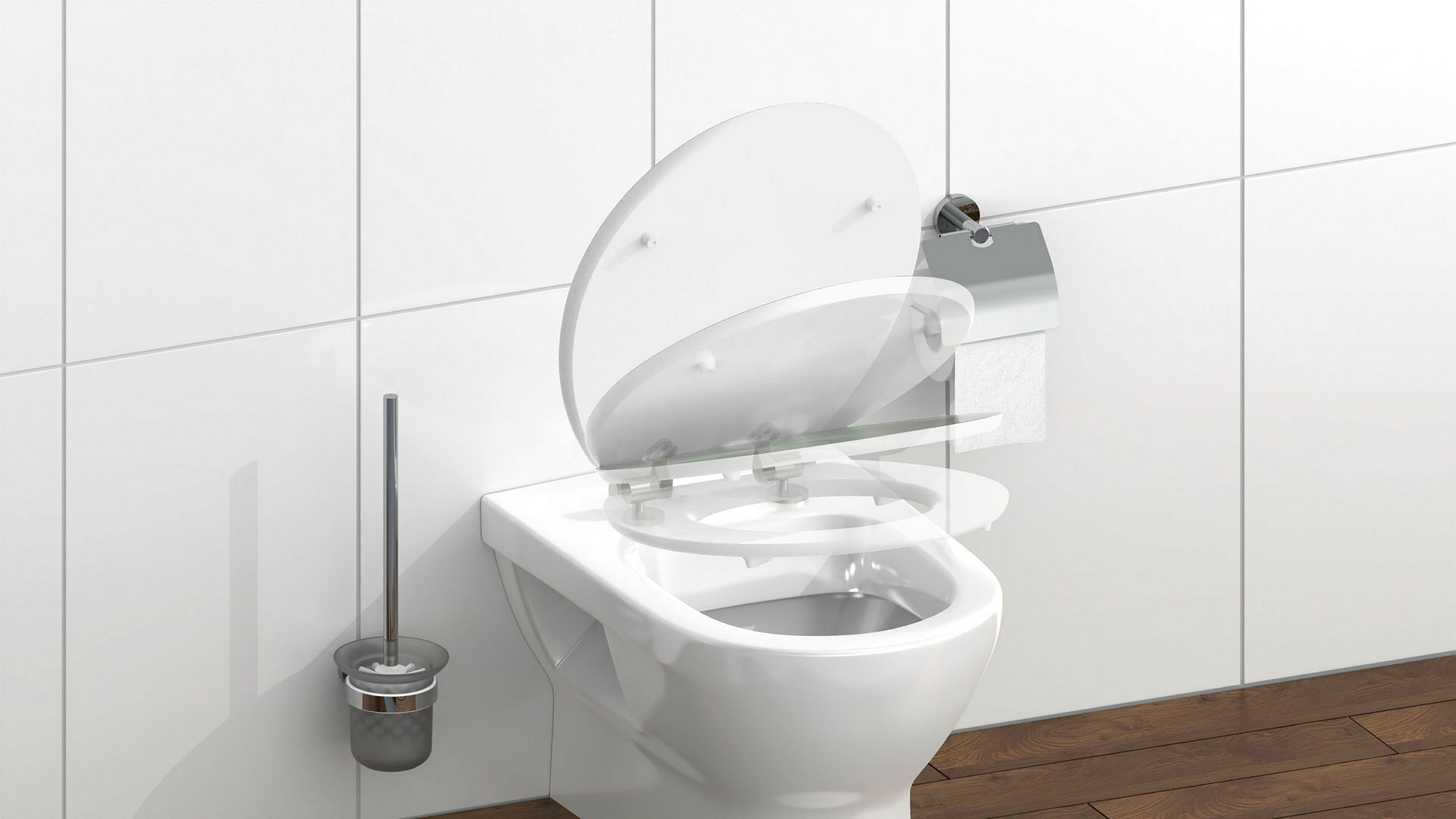 MDF HG WC-Sitz OASIS, mit Absenkautomatik