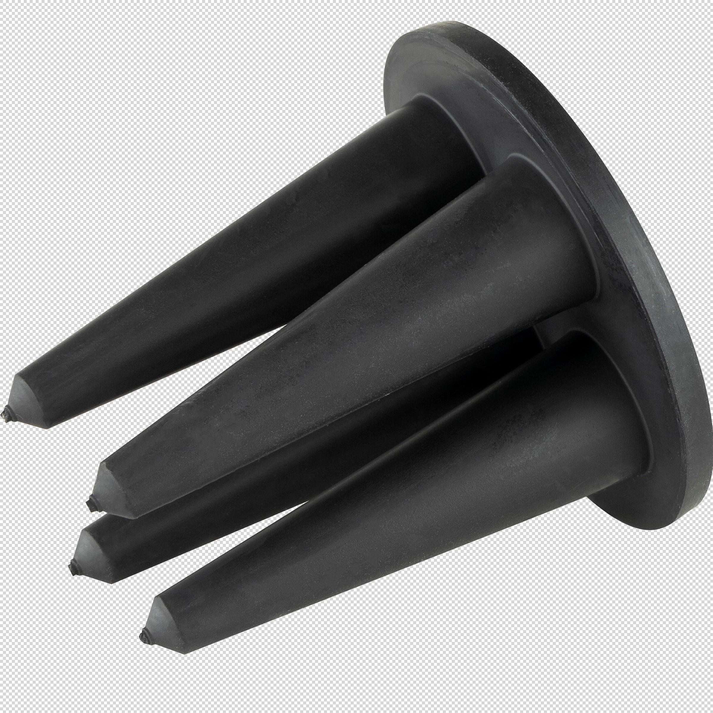 Dosenmuffe für Erdkabelverlegung IP68, 4-f. 5-14mm m. Zubehör schwarz
