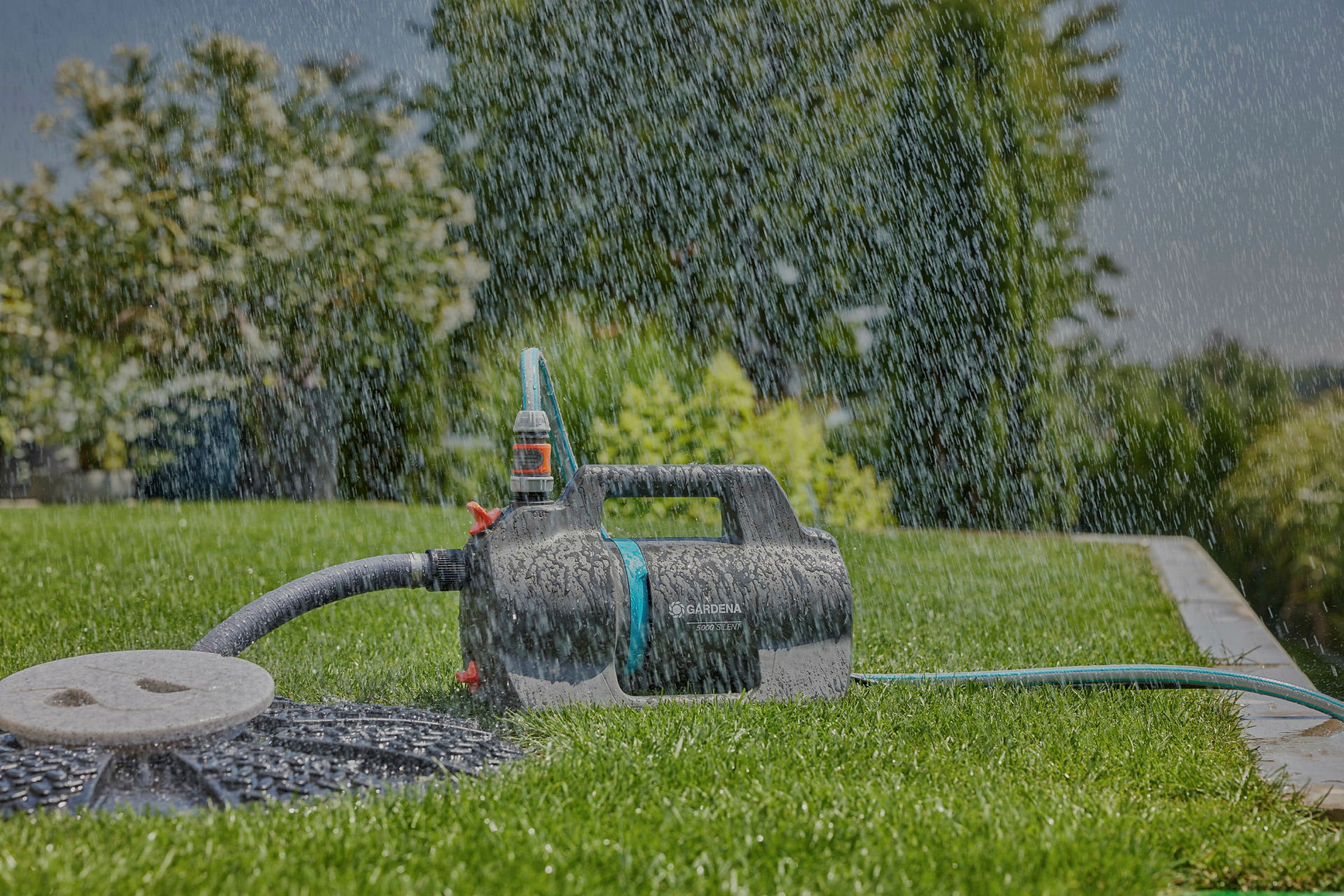 GARDENA Gartenpumpe 5000 Silent
